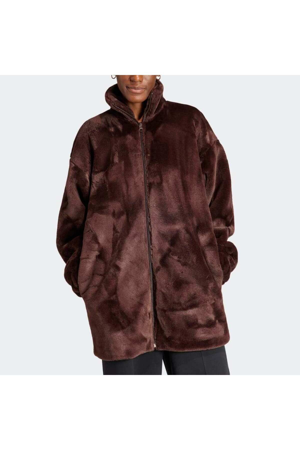 Furry adidas jacket new arrivals