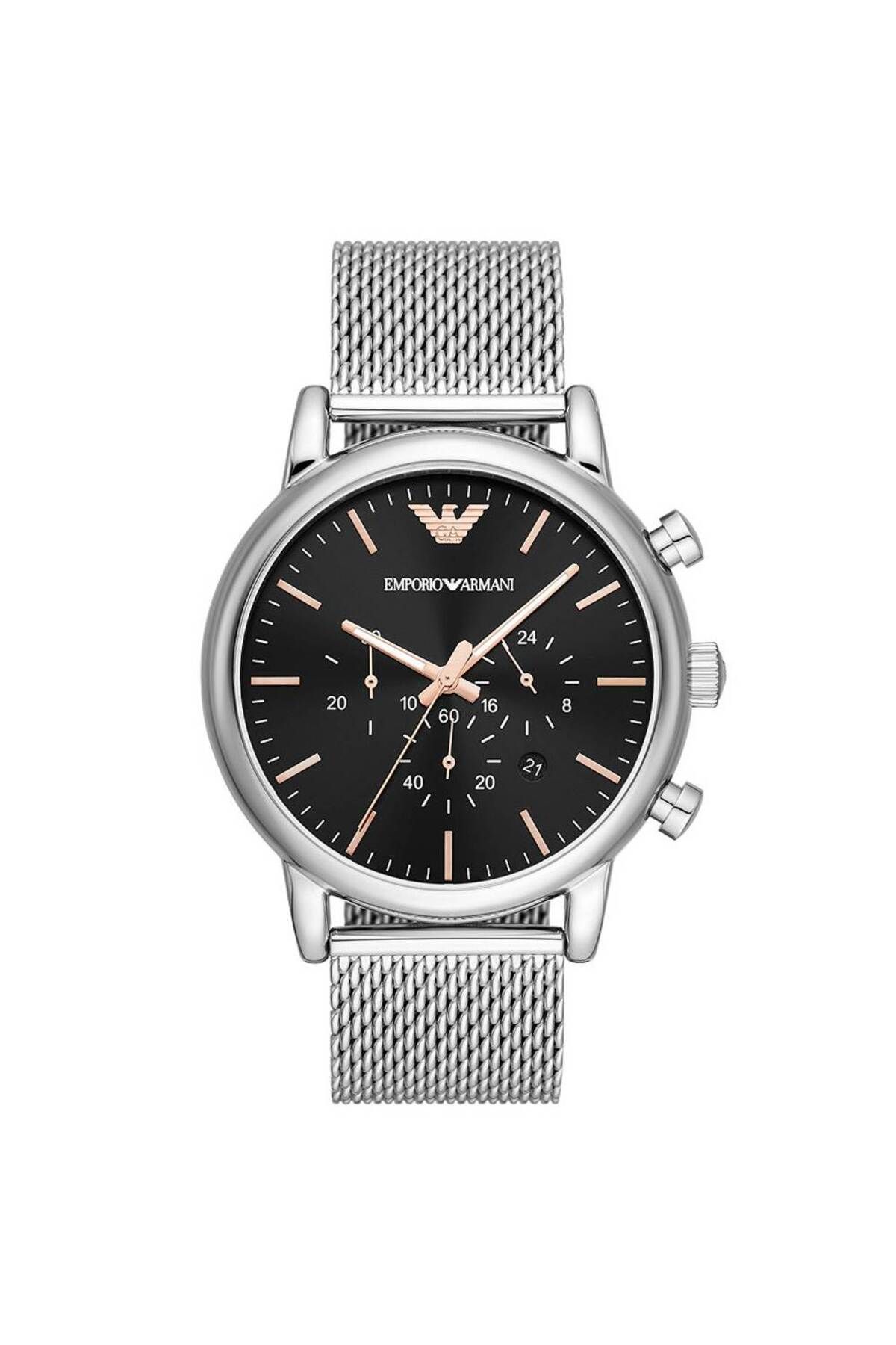 Grey armani watch new arrivals