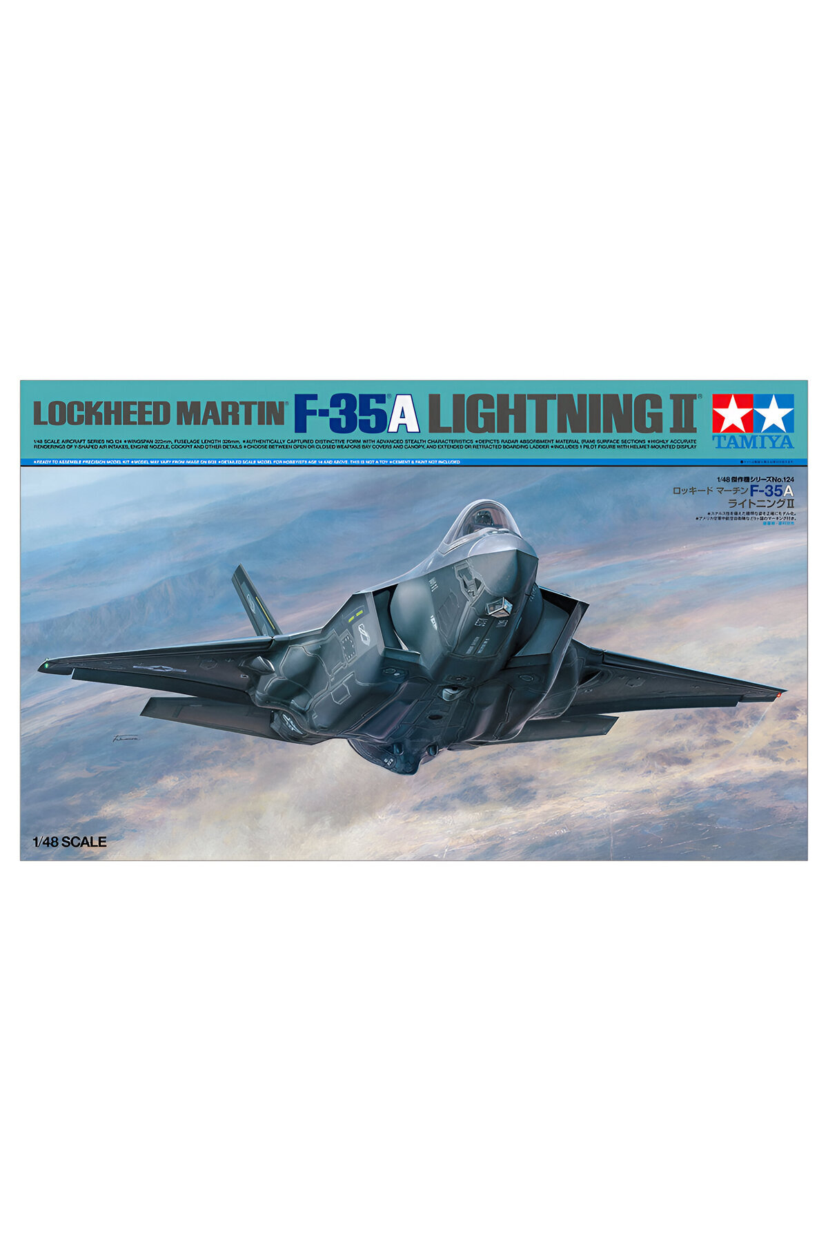 TAMIYA 1/48 Lockheed Martin F-35A Lightning II Plastik Uçak Maket