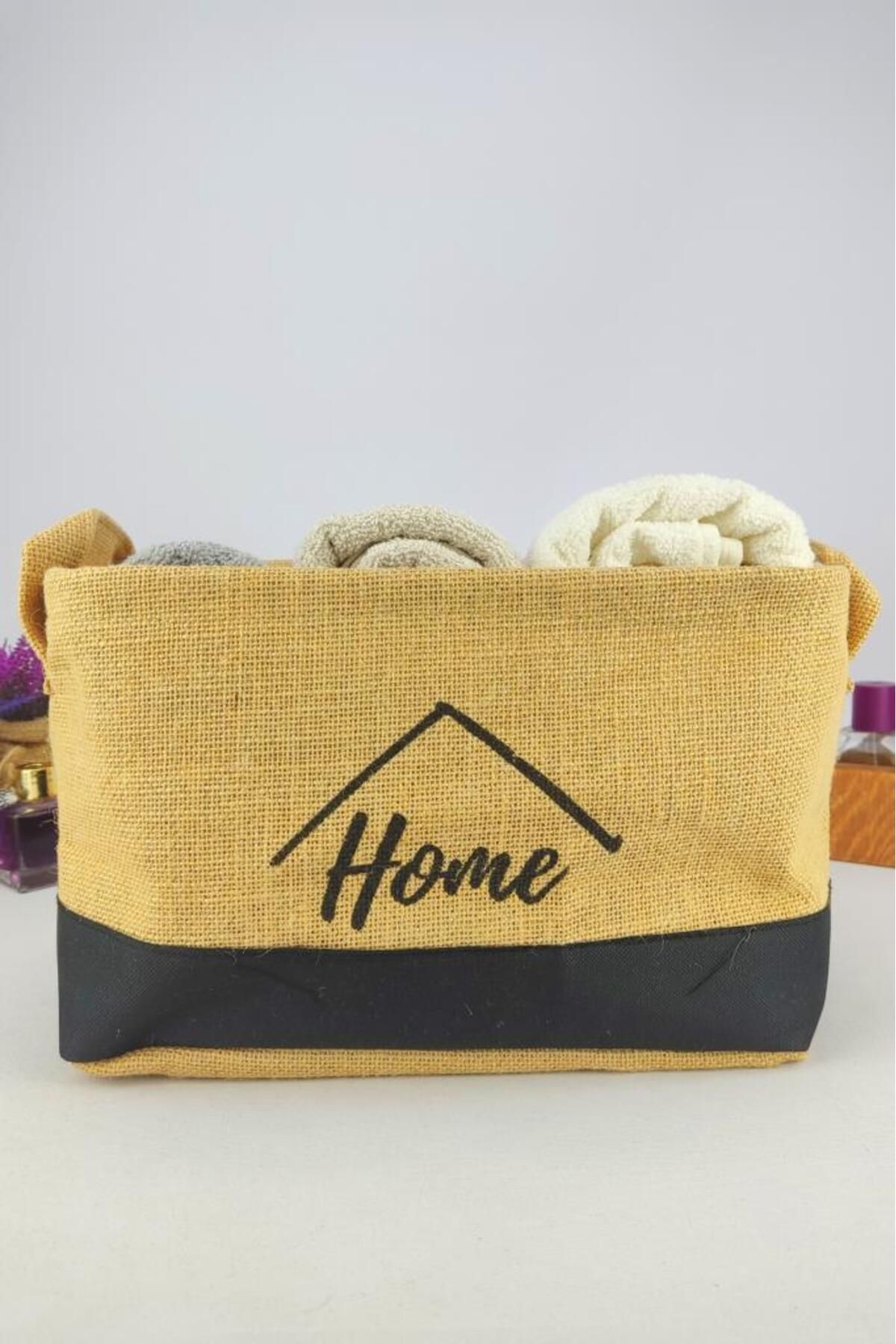 Digithome-Black Wicker Midi Organizer - Multi-Purpose Rectangular Basket Cly-J1005 C1-1-121 2