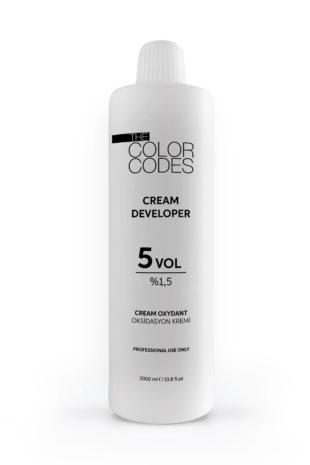 Oxygenat 5 Vol. 1,5% Für Haarfärbung - Oxidationsmittel Für Cremefarben, 1 Liter