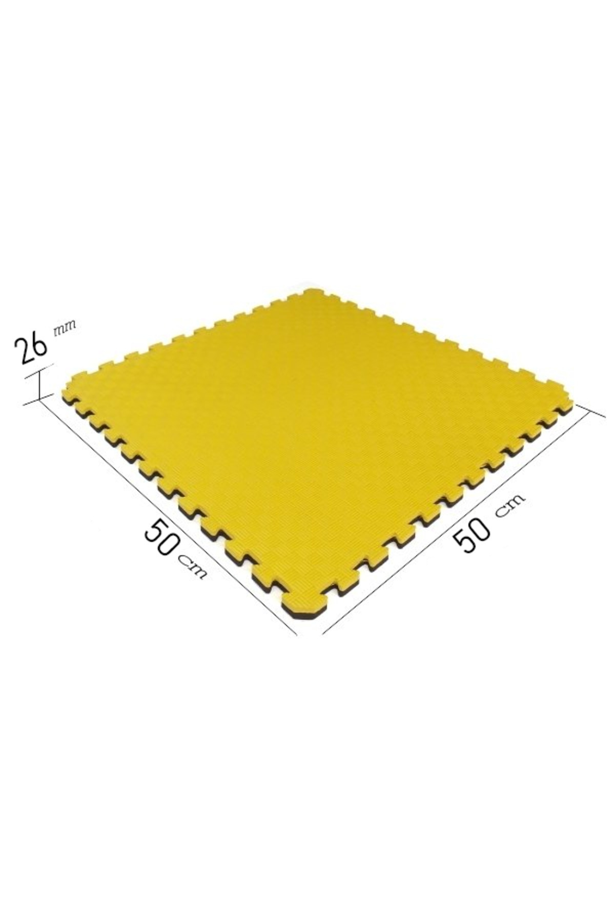 OSERSHOP Tatami Minder 50x50x26mm Çok Renkli Paket Tatami Eva Zemin Minderi Puzzle Zemin Matı Tatami Minder fotoğrafı 4 (önizleme)