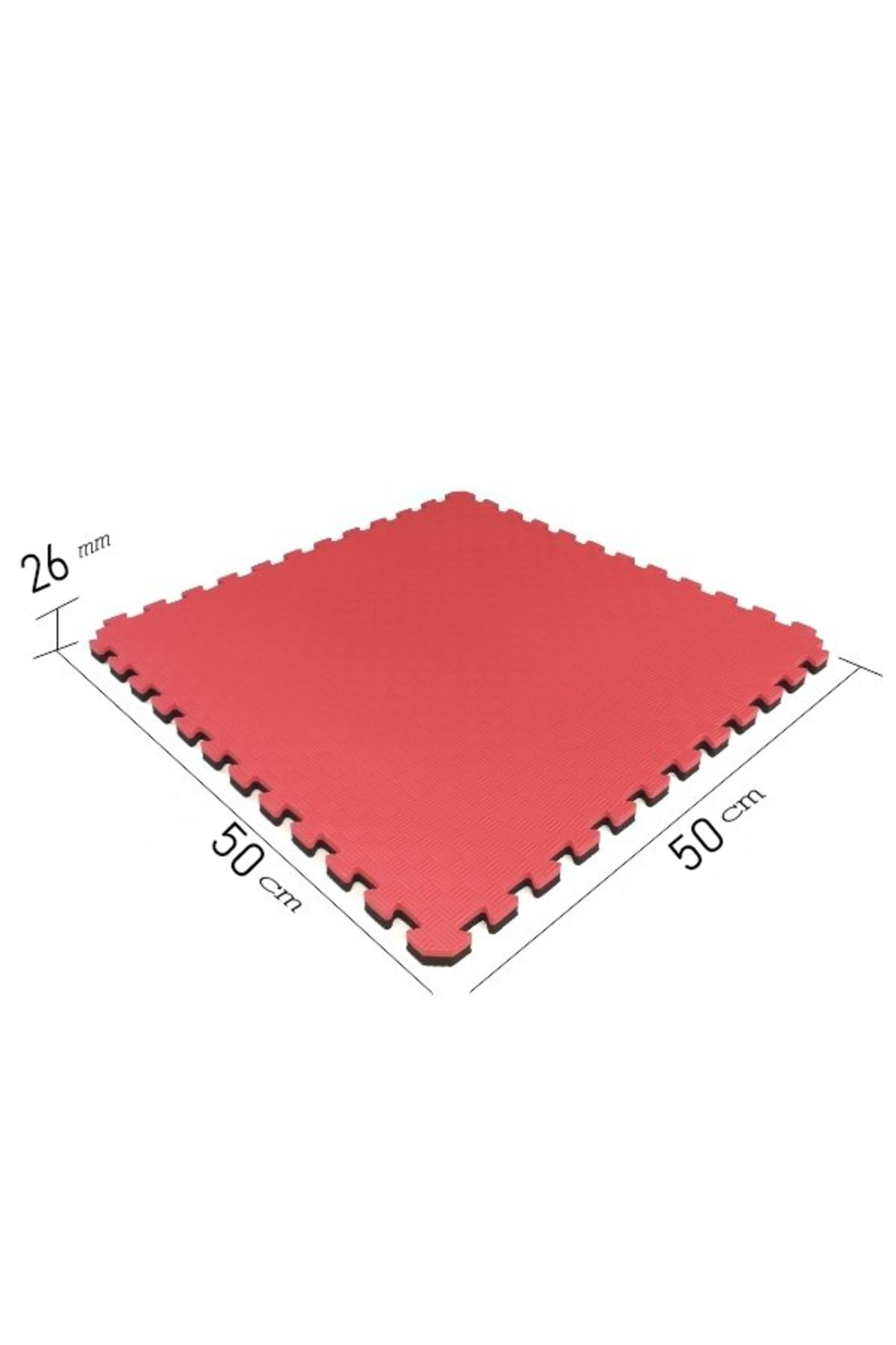 OSERSHOP Tatami Minder 50x50x26mm Çok Renkli Paket Tatami Eva Zemin Minderi Puzzle Zemin Matı Tatami Minder fotoğrafı 2 (önizleme)