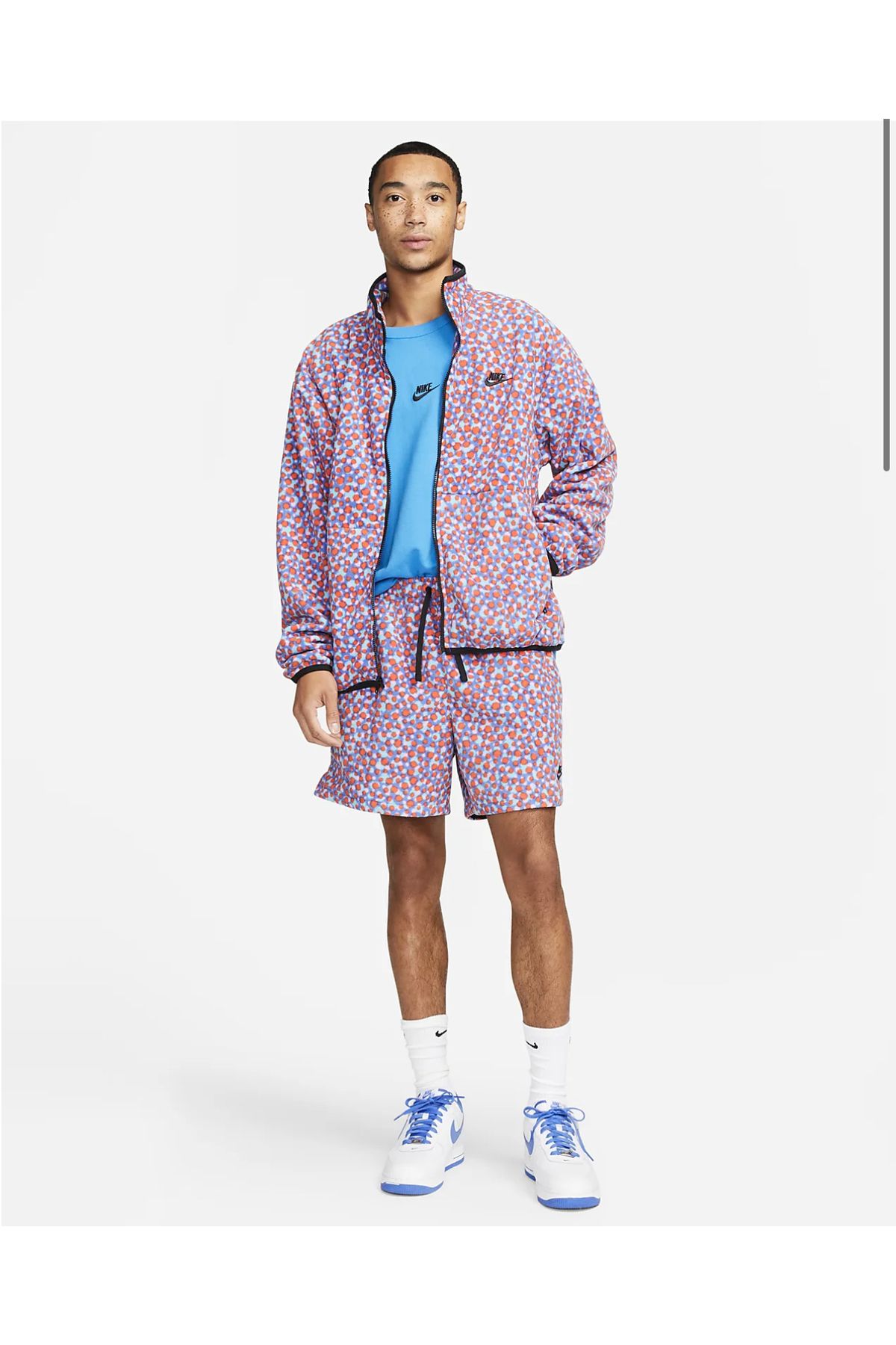 Mens floral nike sales tracksuit