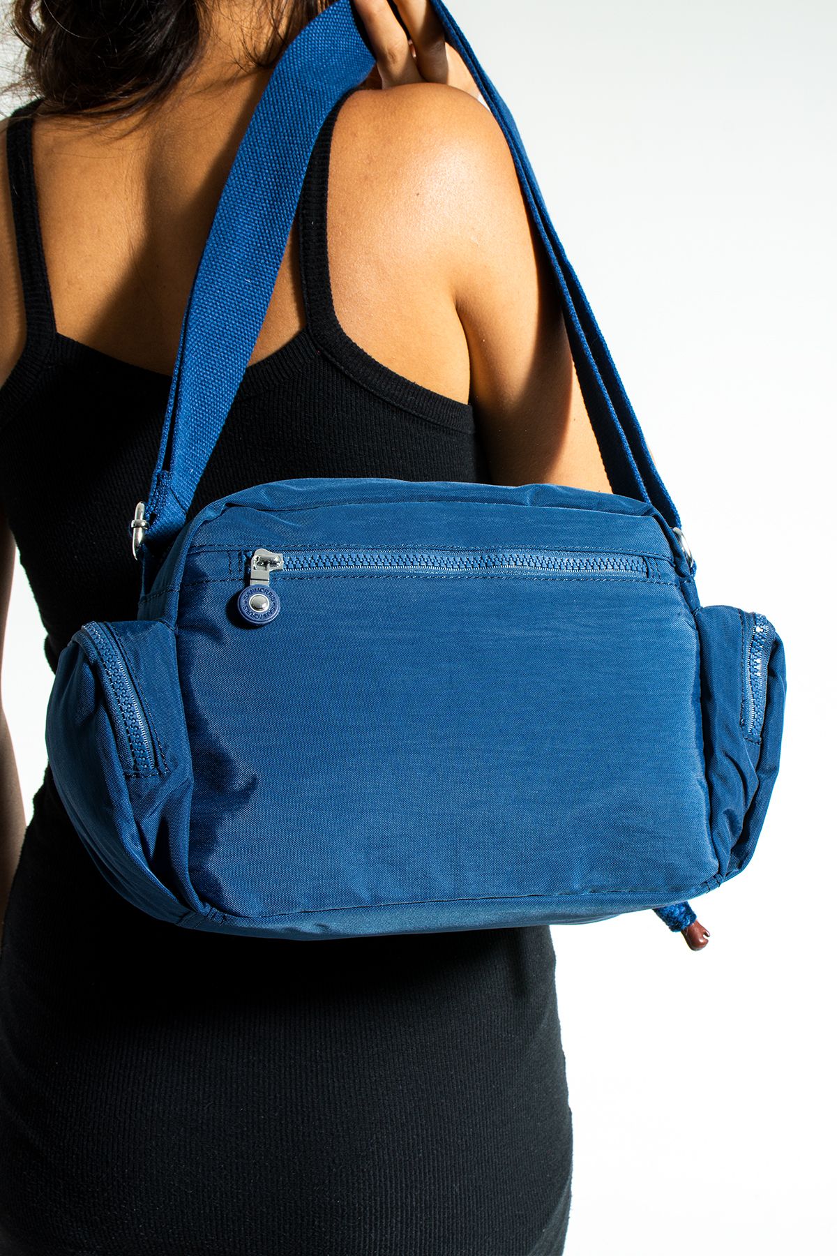 YOGII Shoulder Bag - Dark blue - Plain