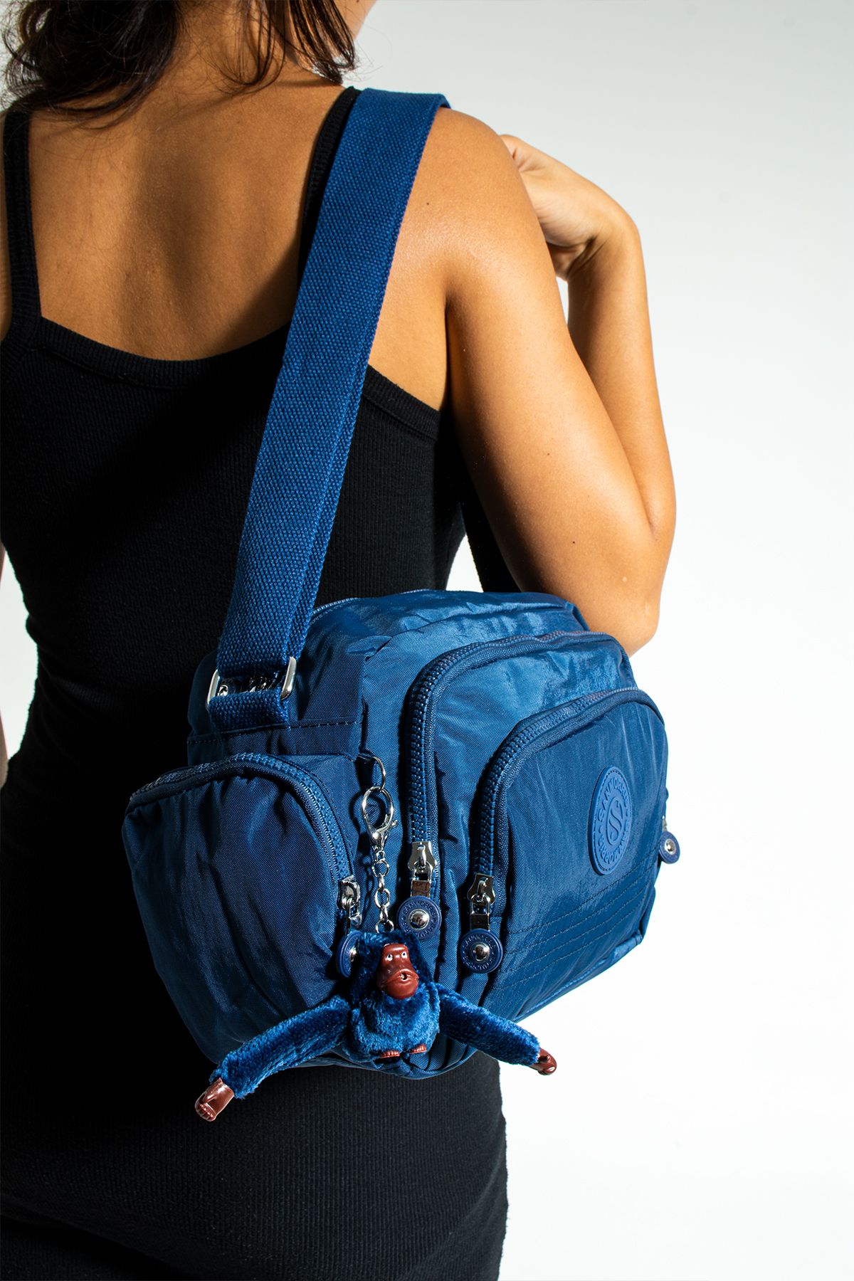 YOGII Shoulder Bag - Dark blue - Plain