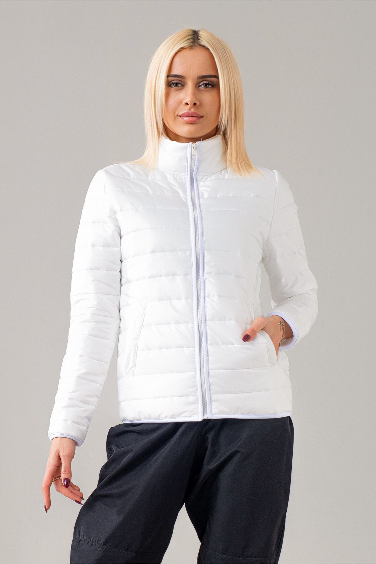 White best sale polo coat
