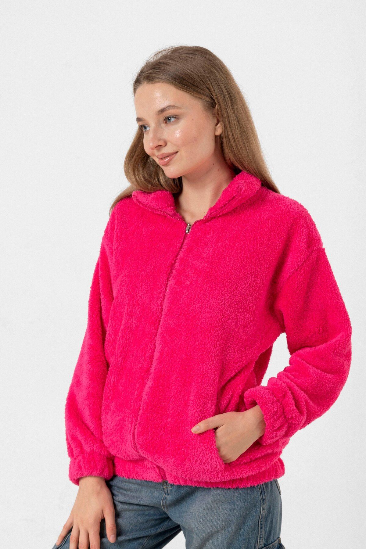 Womens plush cardigan deals