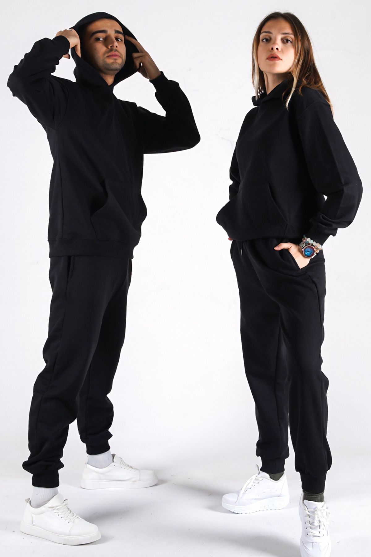 Oversized store tracksuit set