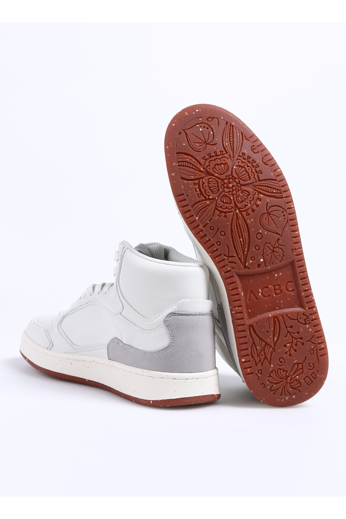 اسنیکر ACBC اورجینال مردانه برند وارداتی 5003037008 White Men's Leather Sneaker SHACBBH - تصویر 4