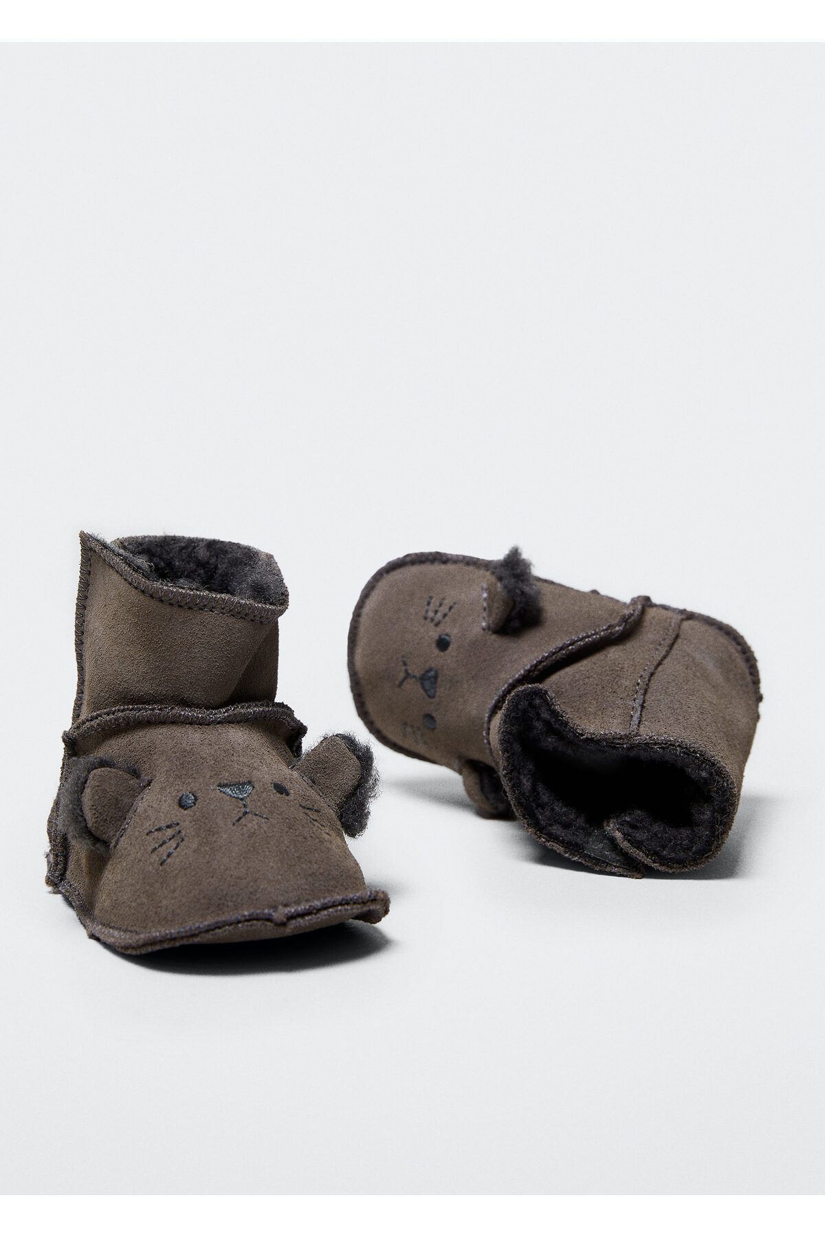 Bebek Gri Bot & Bootie - 6