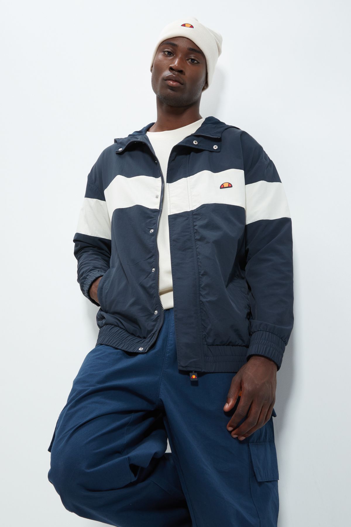 Blue hotsell ellesse coat
