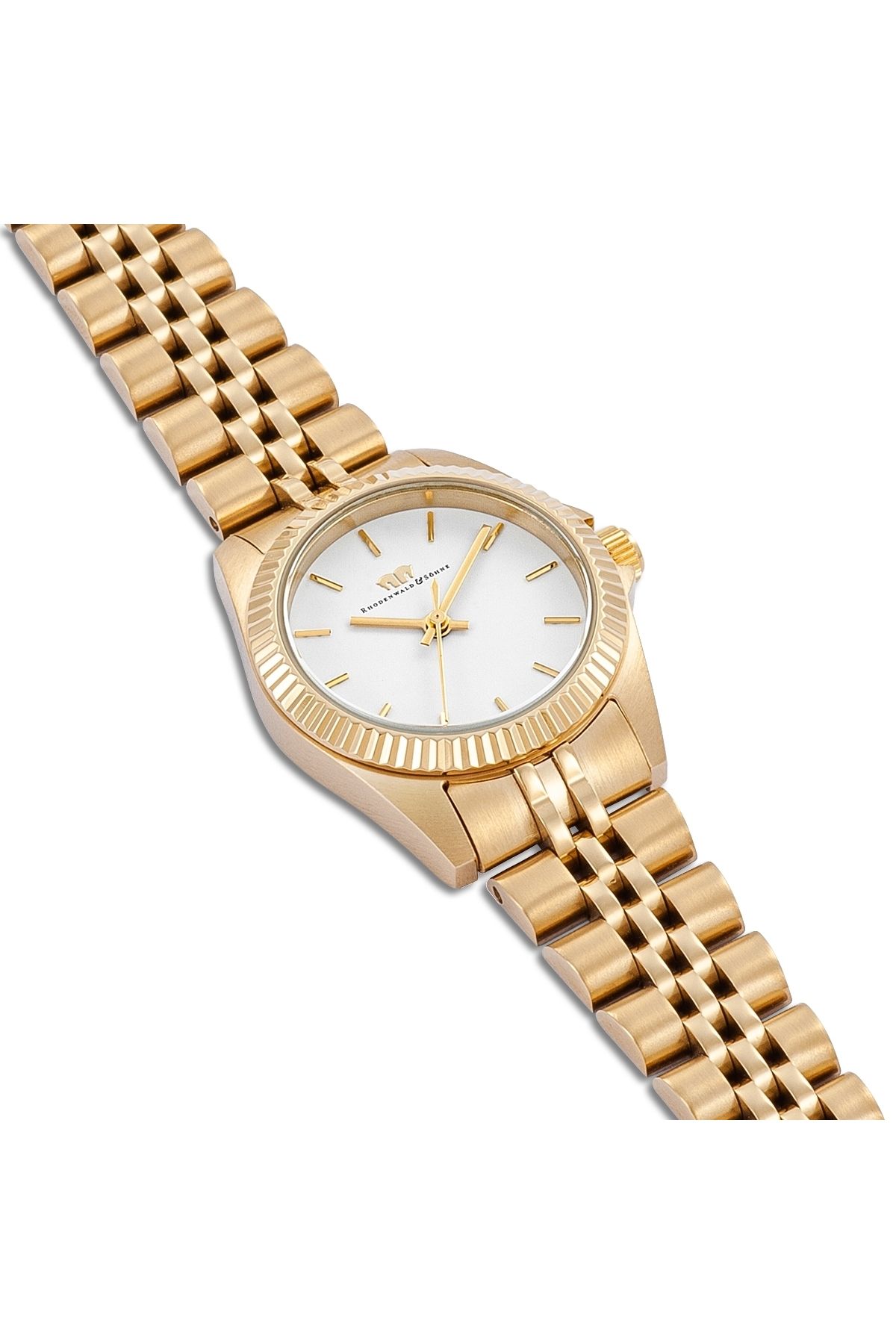 Rhodenwald & Söhne-Quarzuhr Damen Quarzuhr gelbgold Edelstahl gelbgold 5