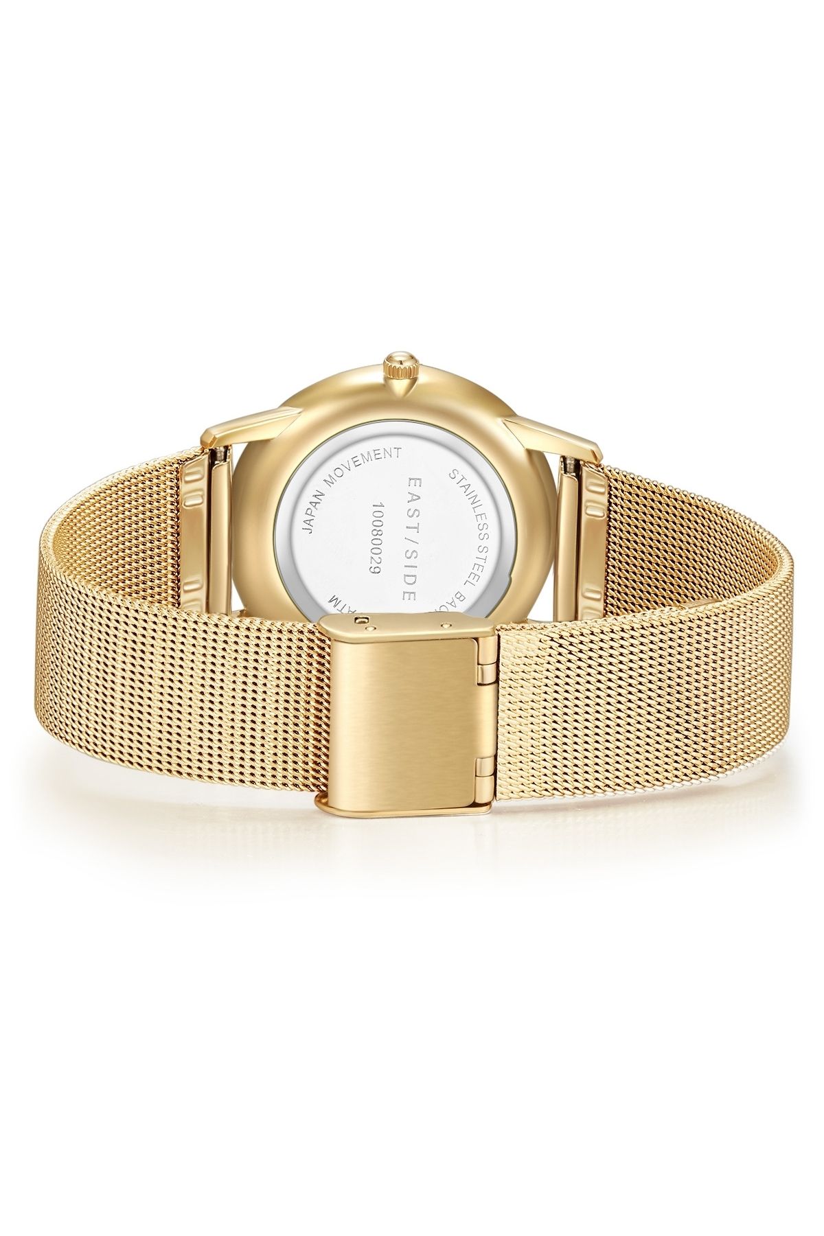 eastside-Quarzuhr Damen Quarzuhr gelbgold Edelstahl gelbgold 4