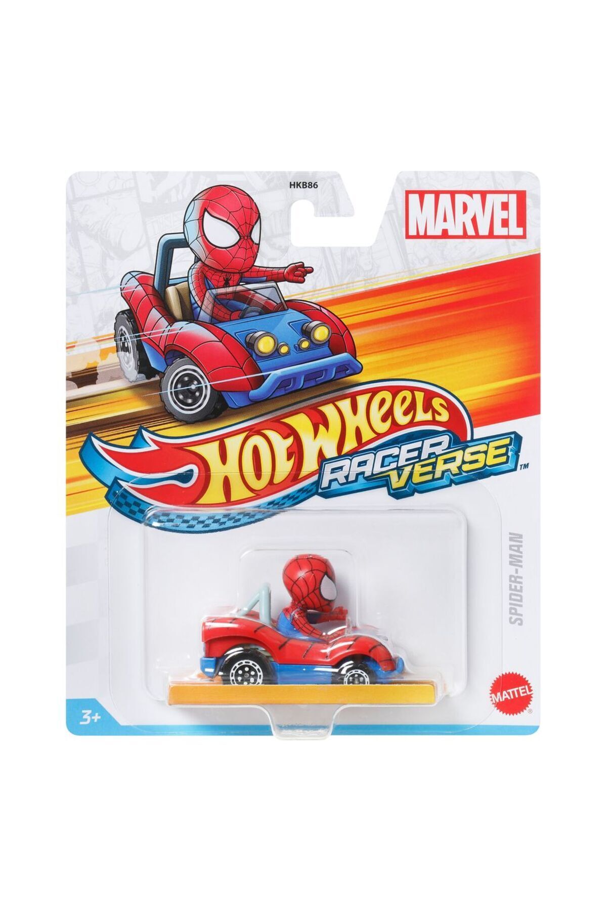 HOT WHEELS Racer Verse HKB86 Marvel Spider Man HKB96