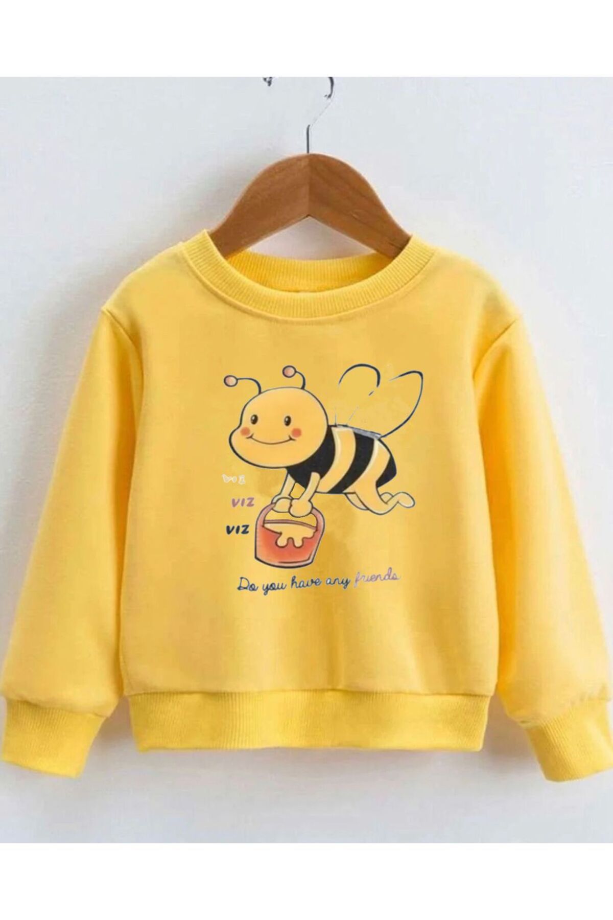 Yellow bee sweater hot sale