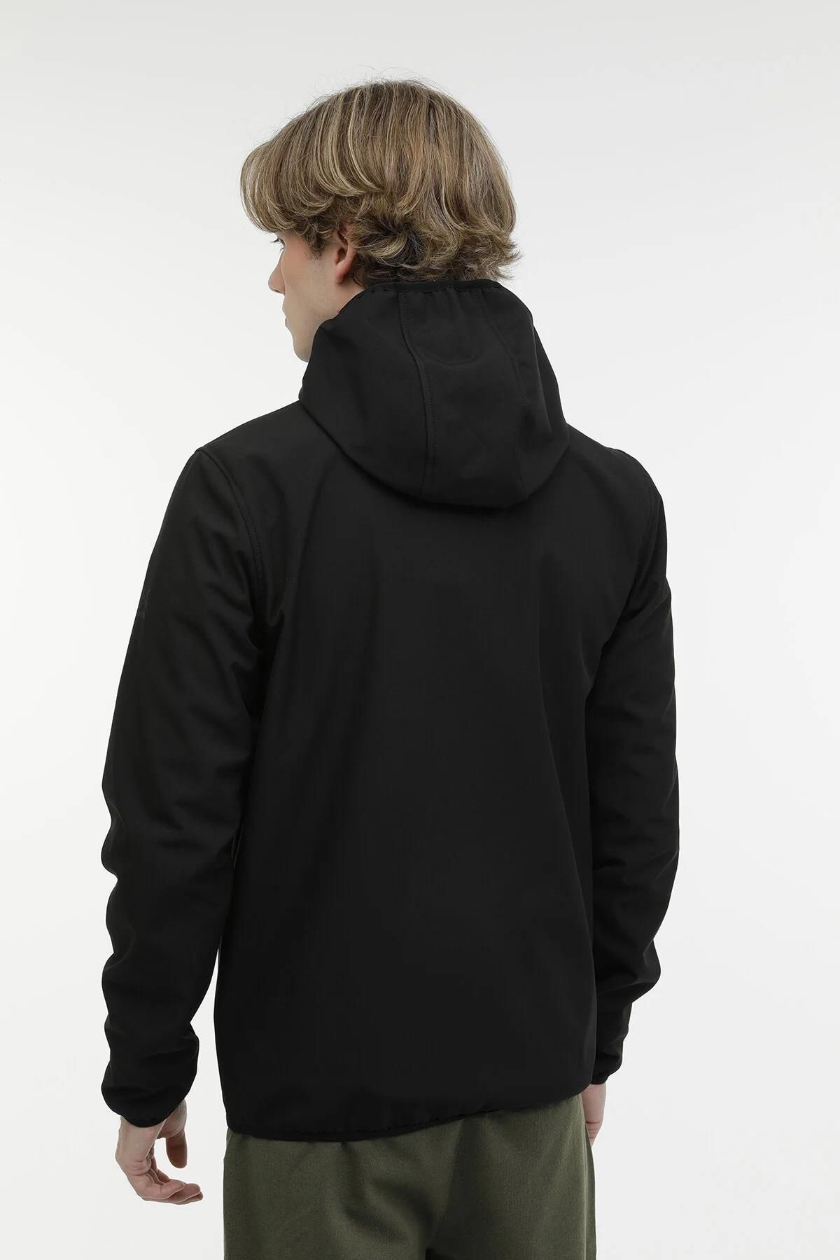 Kinetix-Men's Softshell Coat - ml Basic, 3Pr Water Repellent 2