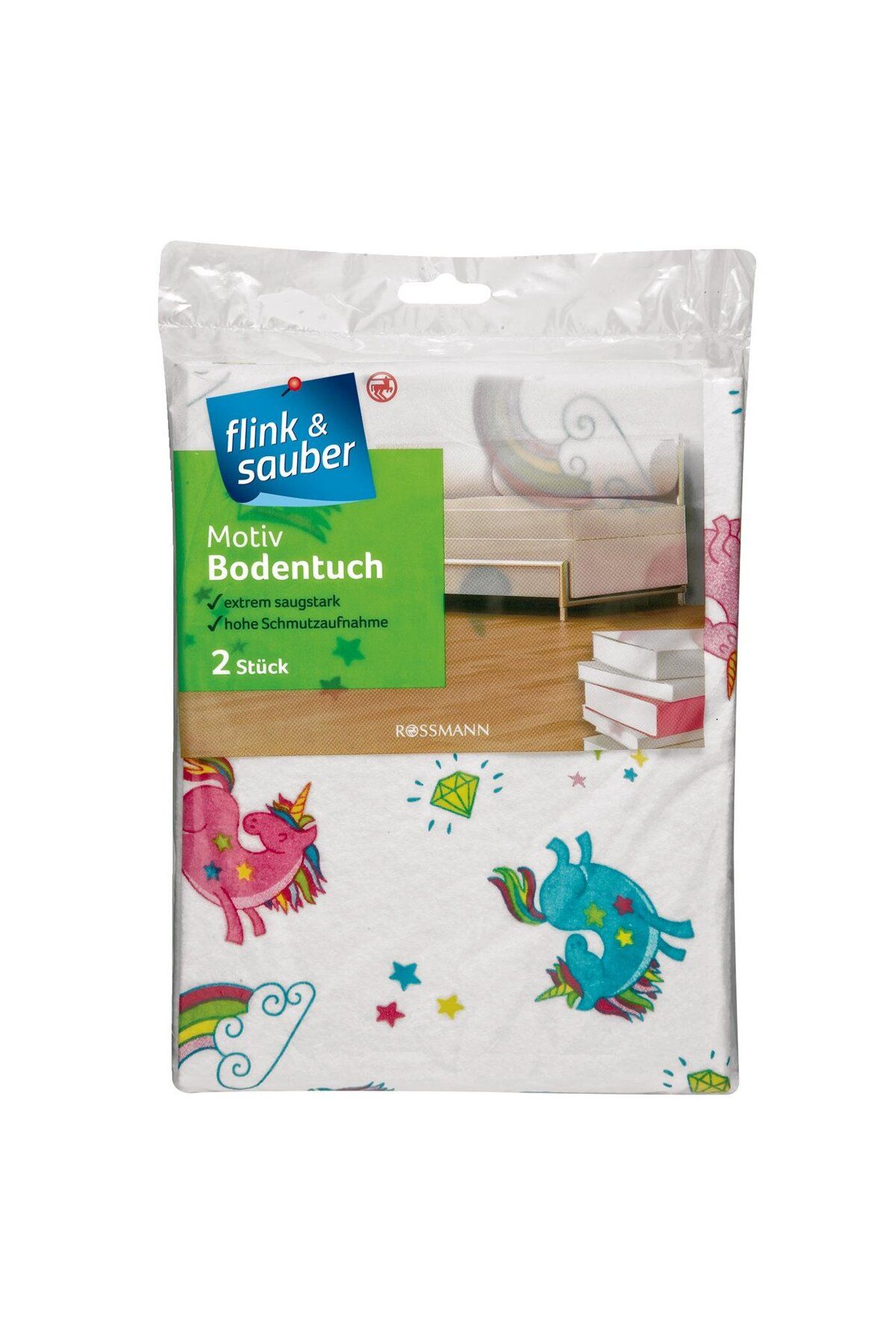 Flink Sauber-Flink & Sauber Floor Cloth 2-Piece Patterned 2