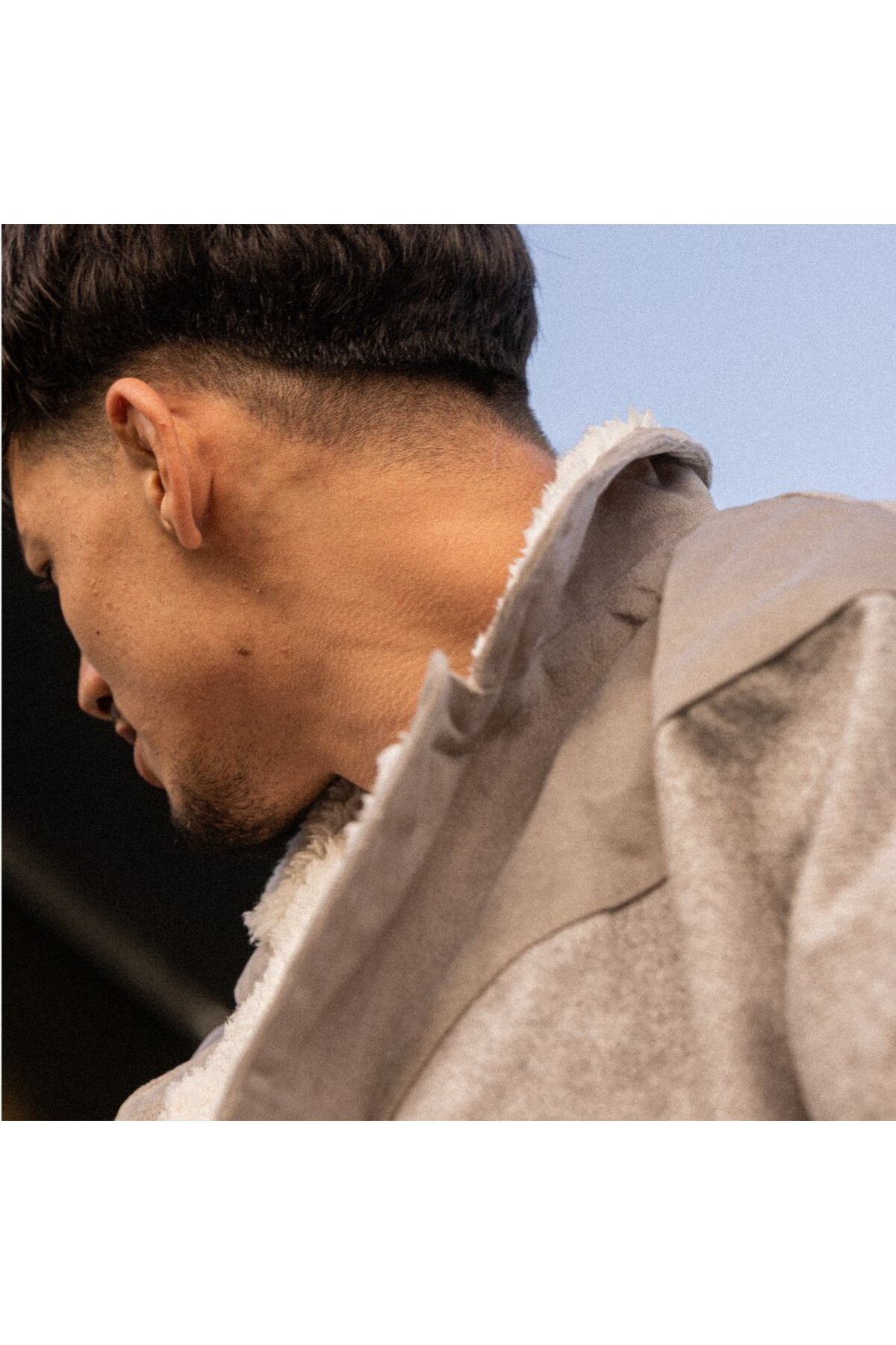 ژاکت مردانه خاکستری Lamakaeb | la-vintage-mont-1 اورجینال - تصویر 4