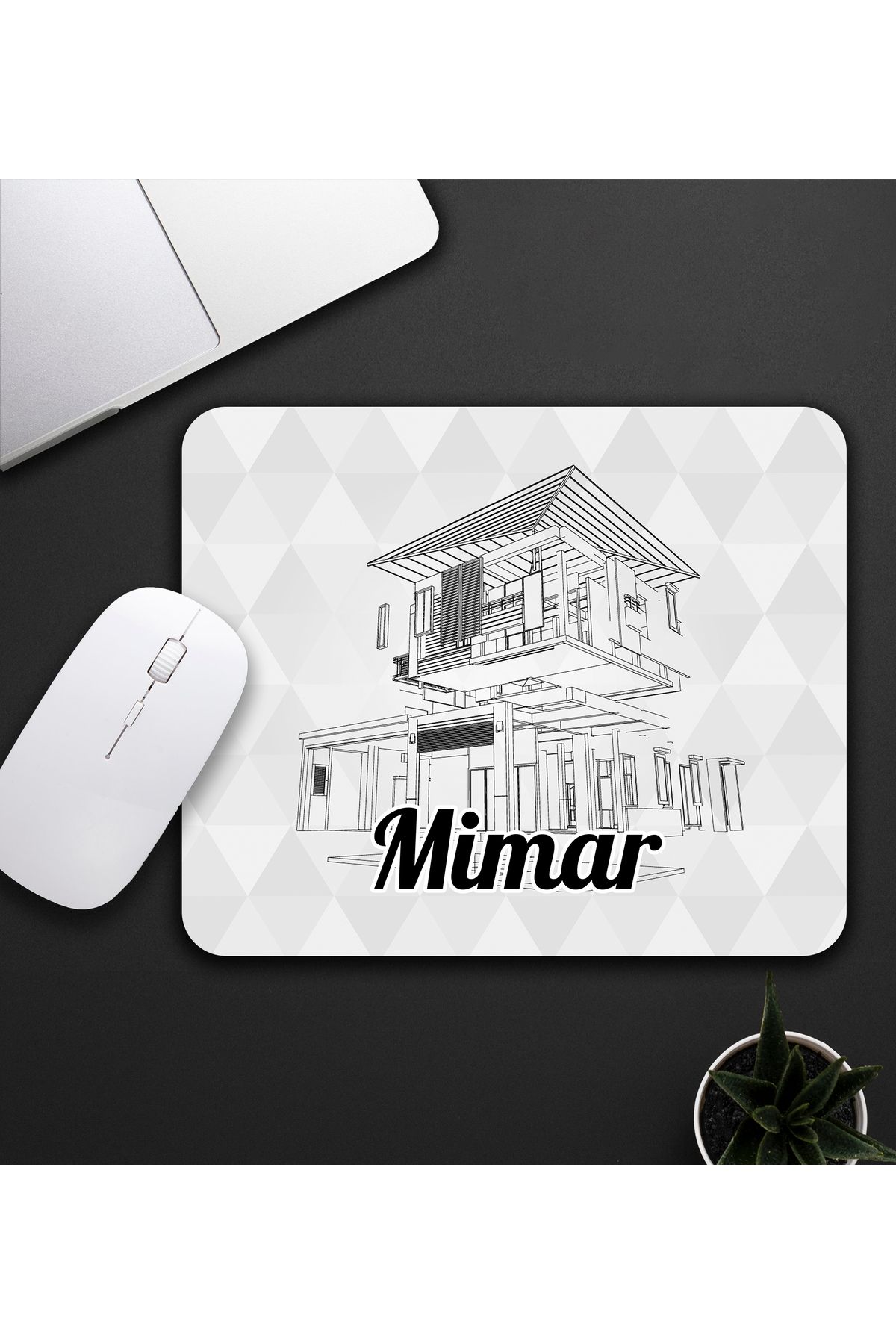 vegahediye v vega-Special Design for Architects Mouse Pad 23x19cm Mouse Pads Non-Slip Base De601 1