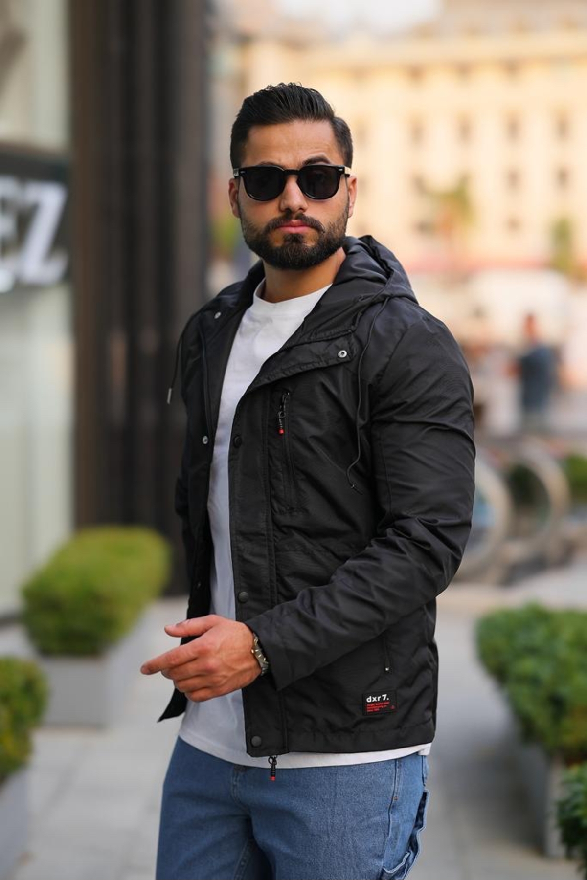 کاپشن مردانه بژ pablo angels | Yeni-0062 اورجینال - تصویر 6