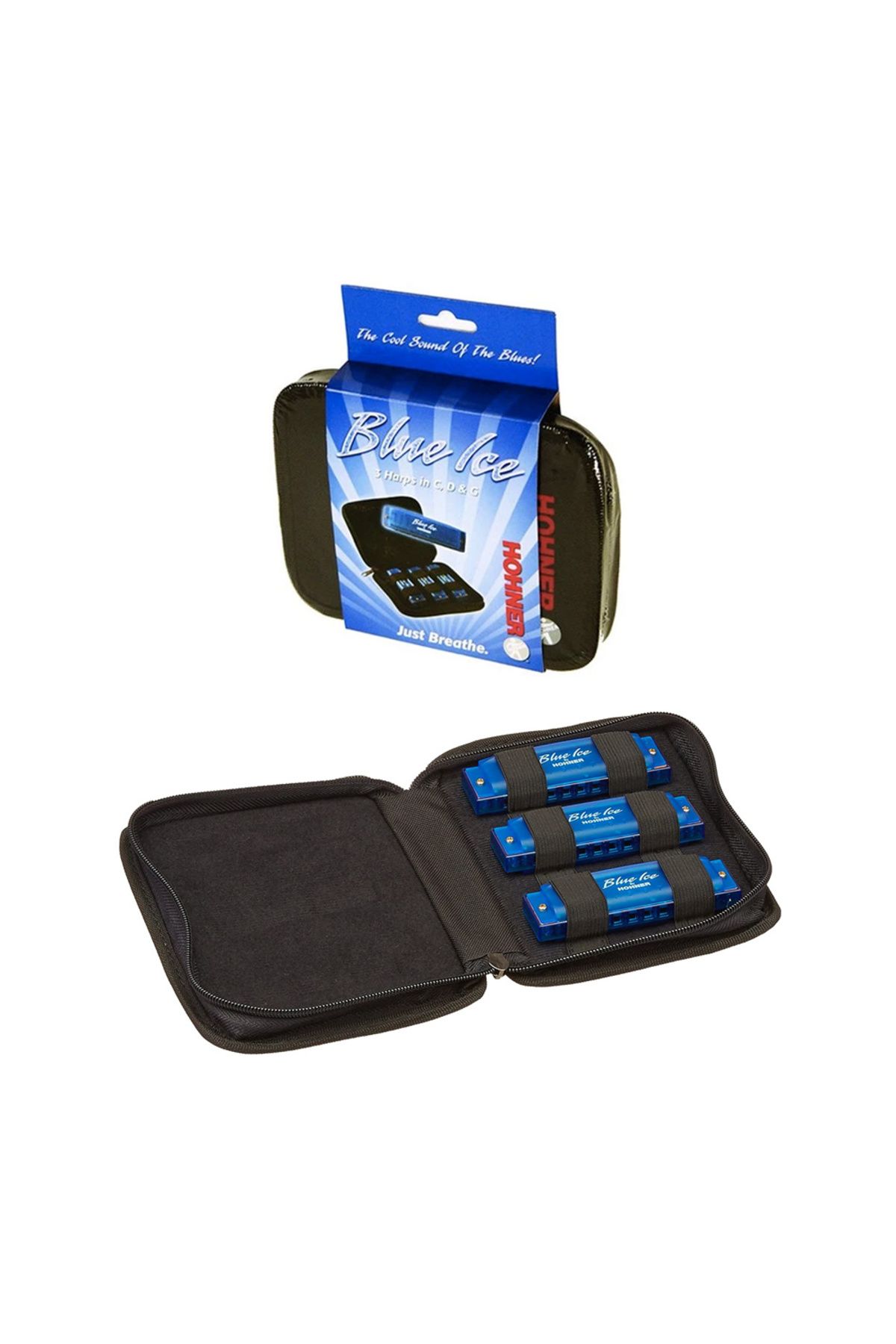 HONER BLUE ICE 3 LÜ ÇANTALI MIZIKA SETİ ( C-D-G) DO-RE-SOL