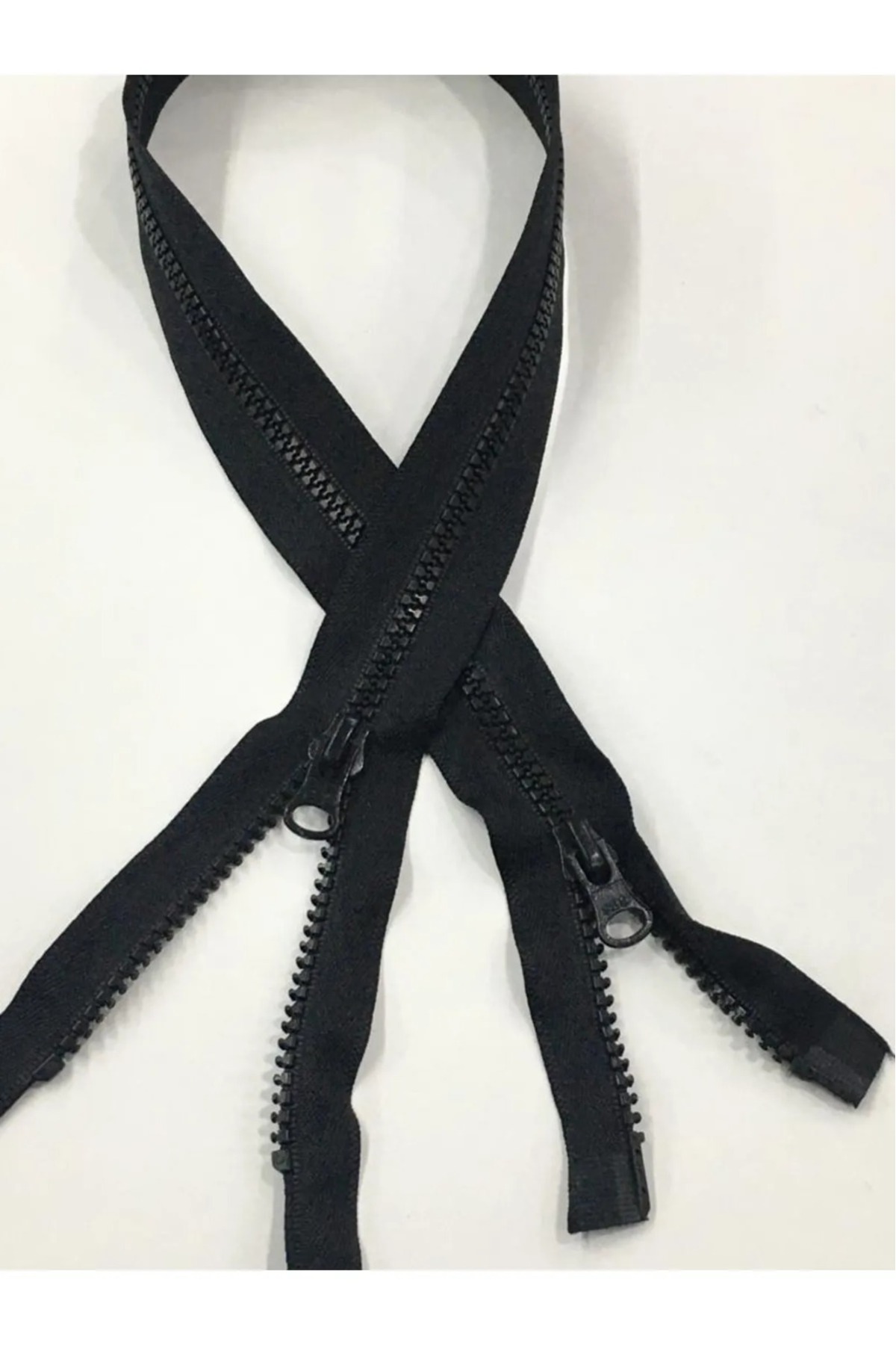 Coat Coat Zipper Double Direction 100 Cm Black 1123