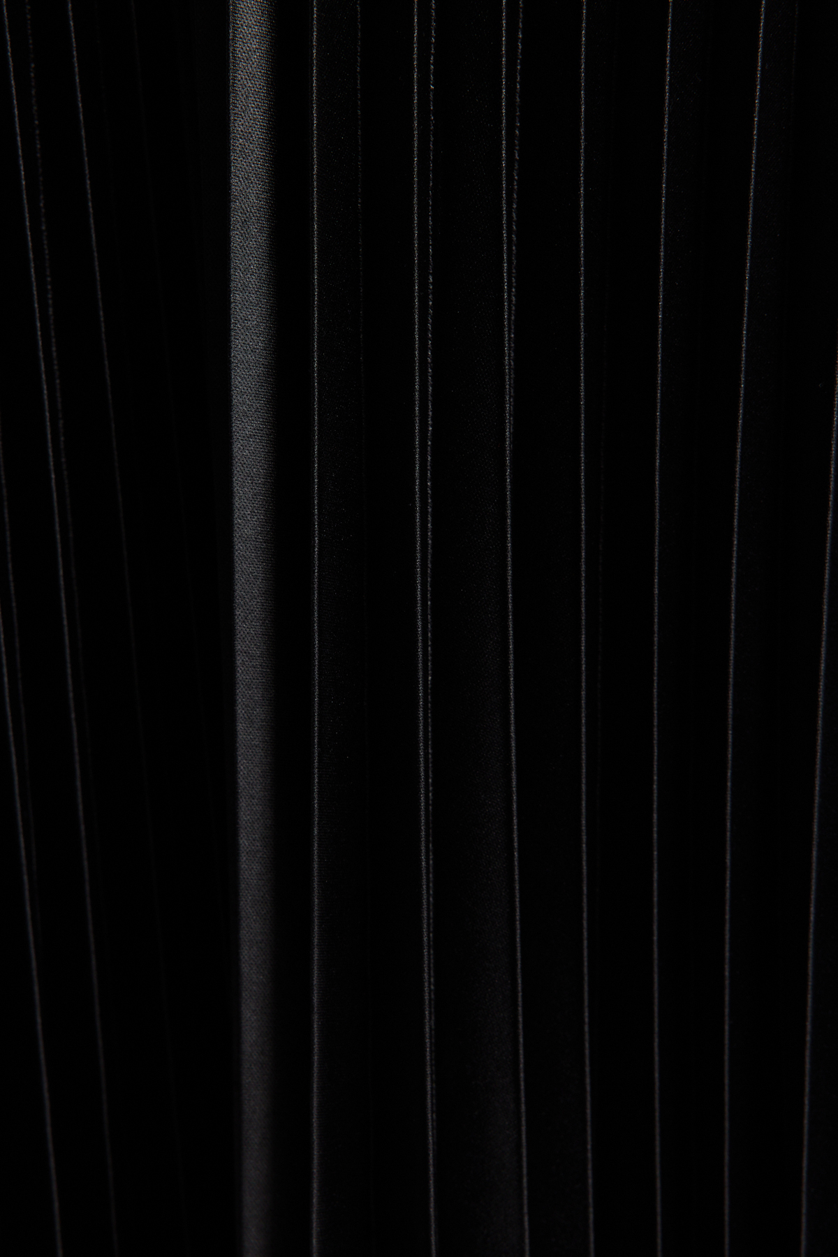 Trendyolmilla  Siyah Piliseli Maxi Esnek Örme Etek TWOSS24ET00041 - Görsel 6