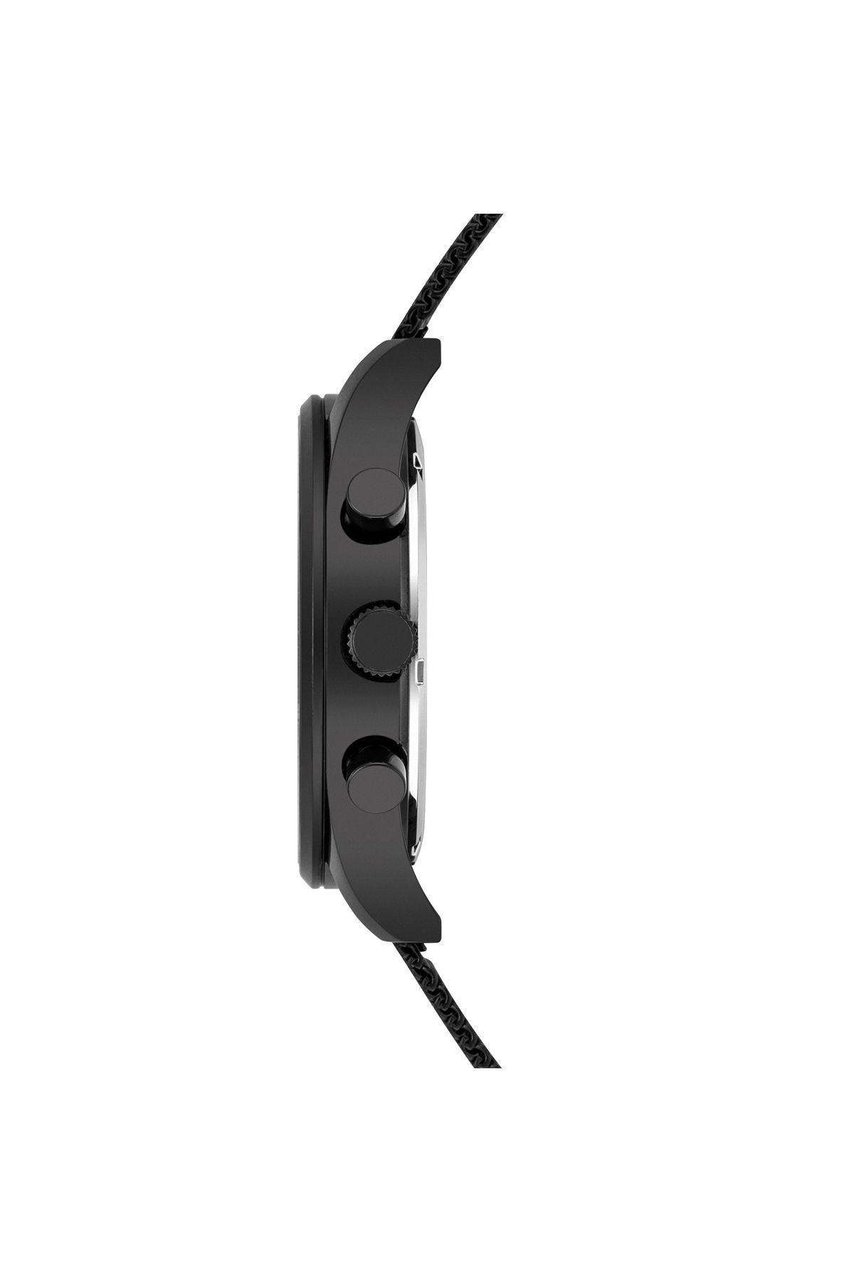 Rhodenwald & Söhne-Kronograf Herren Kronograf schwarz Edelstahl schwarz 4