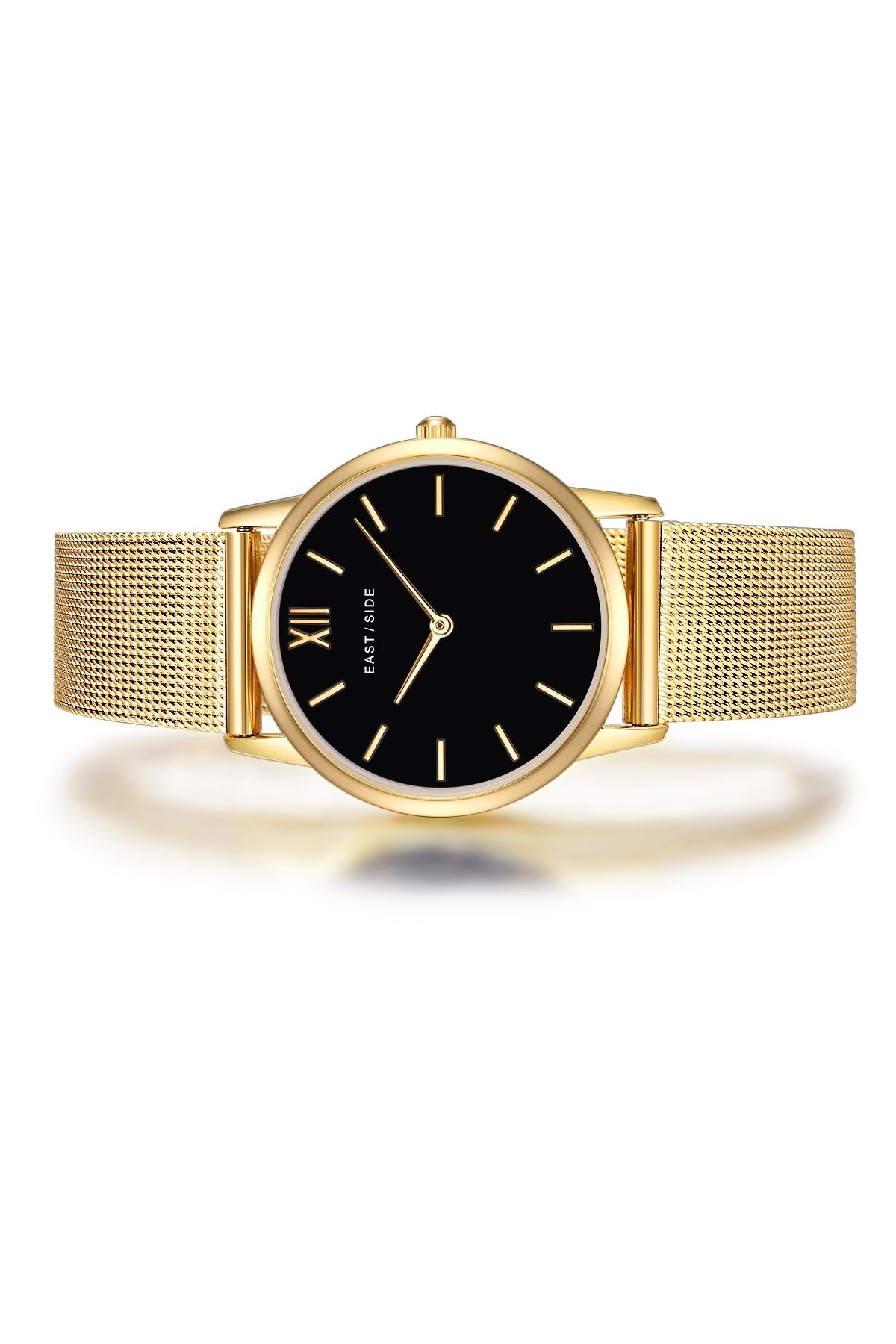 eastside-Quarzuhr Damen Quarzuhr gelbgold Edelstahl gelbgold 3