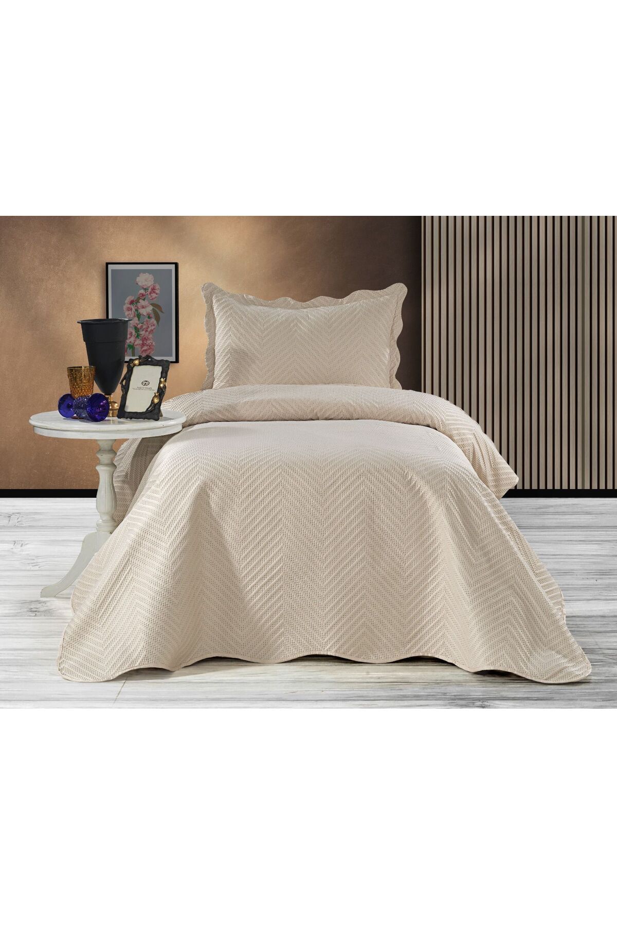Snow Home Concept Toyo Satin Cotton Single Bedspread
