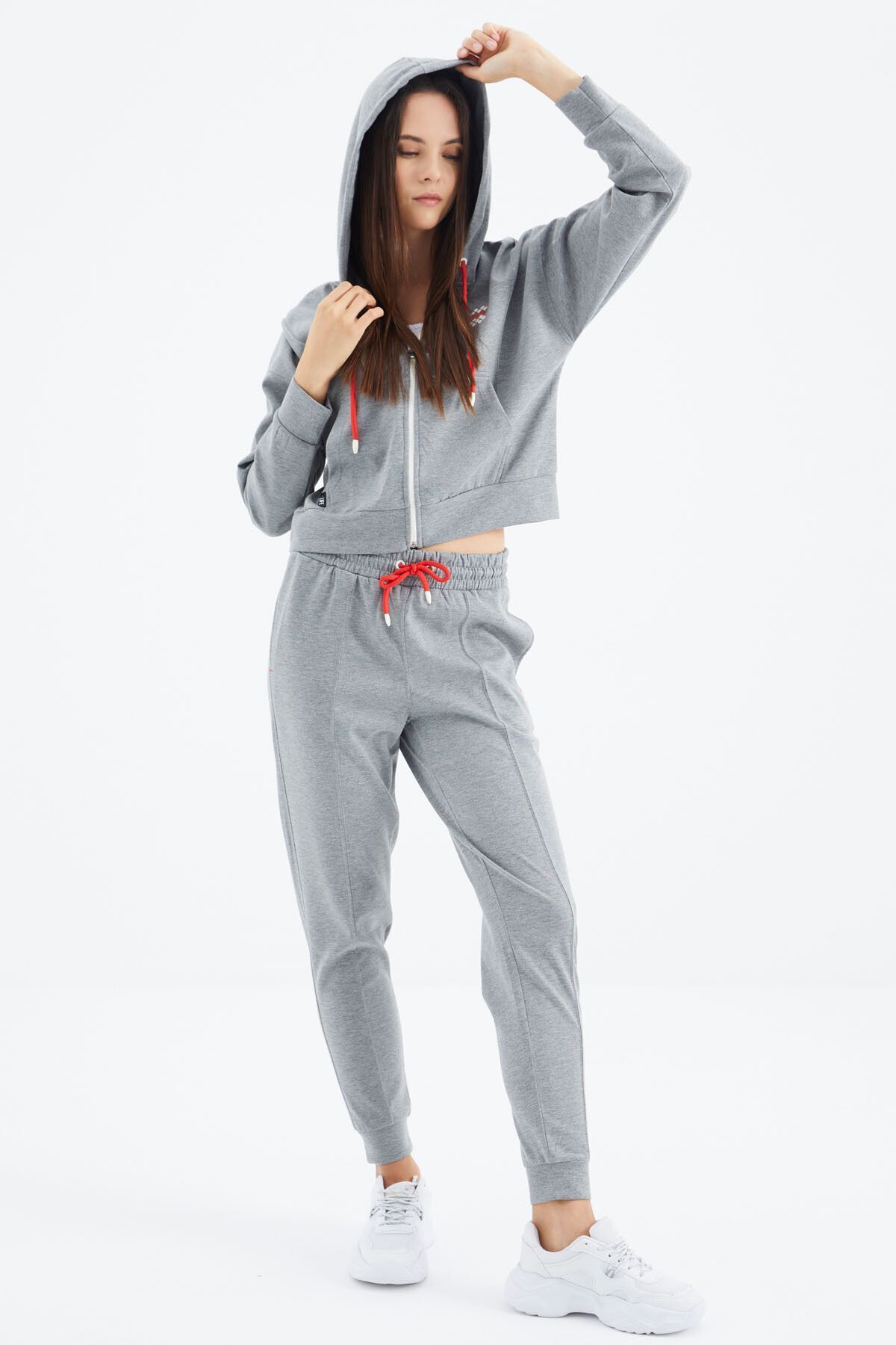 Grey womens tracksuit 2025
