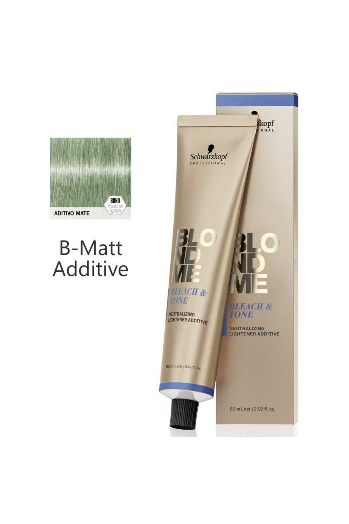 رنگ مو سبز مردانه و زنانه Bleach Tone Paint 60ml B افزودنی مت بازتاب مات BLONDME