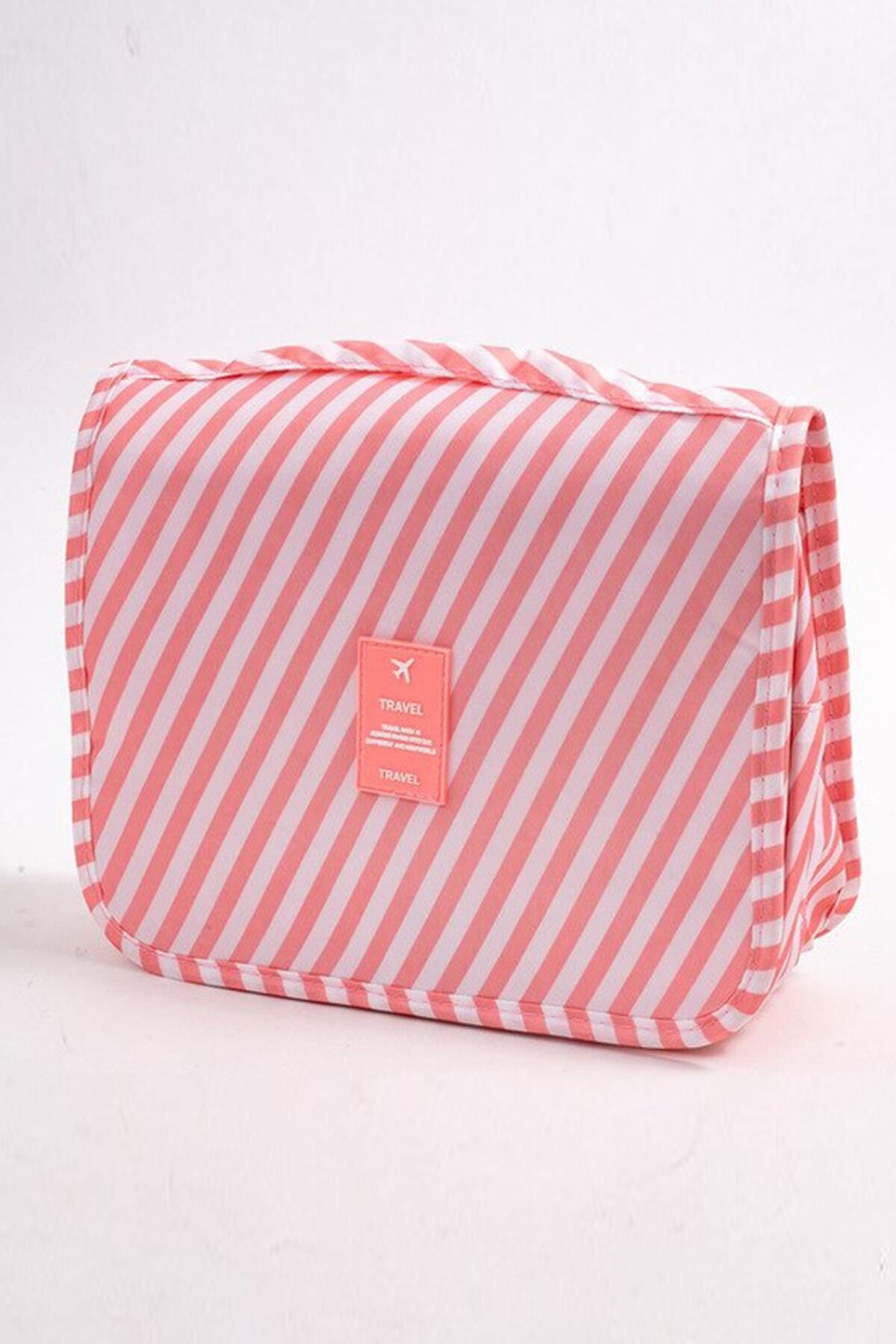 SONREYON-Multifunctional Hanging Makeup Bag Line Pattern (Large Size) 2