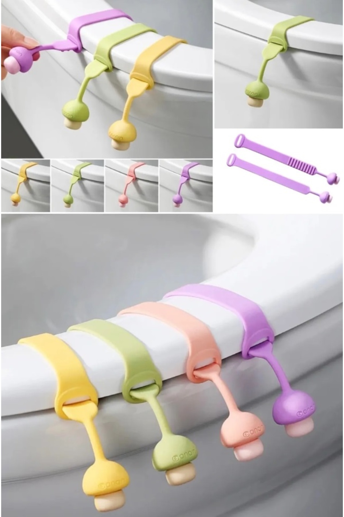 Genel Markalar 2'li Klozet Kapağı Hijyen Aparatı Tutamaç