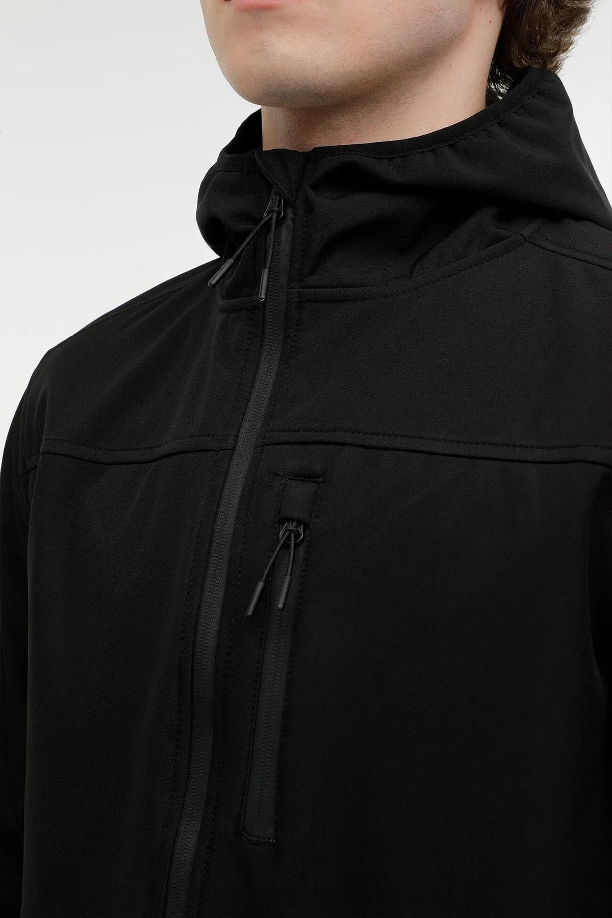 Kinetix-Men's Softshell Coat - ml Basic, 3Pr Water Repellent 4