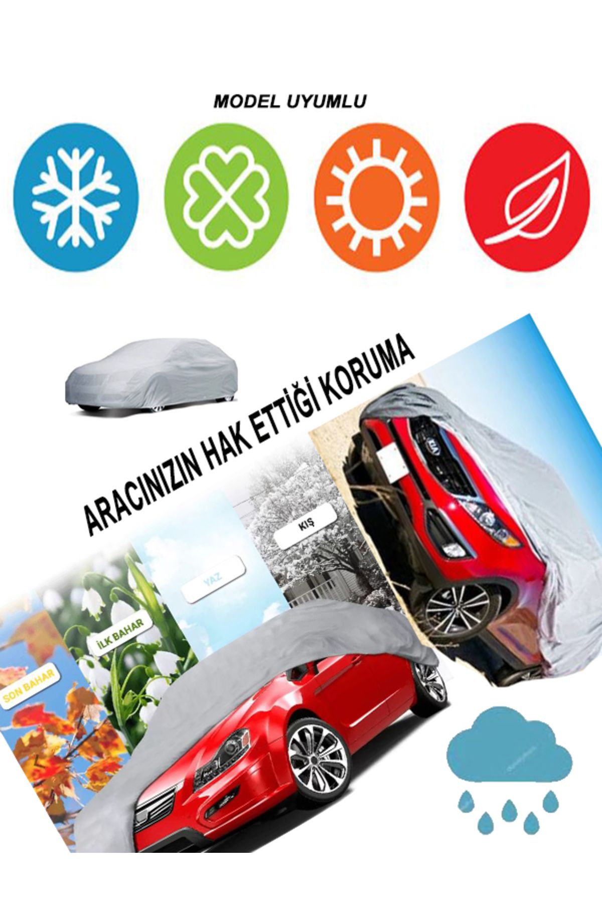 ByLizard Kia Rio Station Wagon (SW) Compatible Car Brand - Car Cover - Cover  - Trendyol