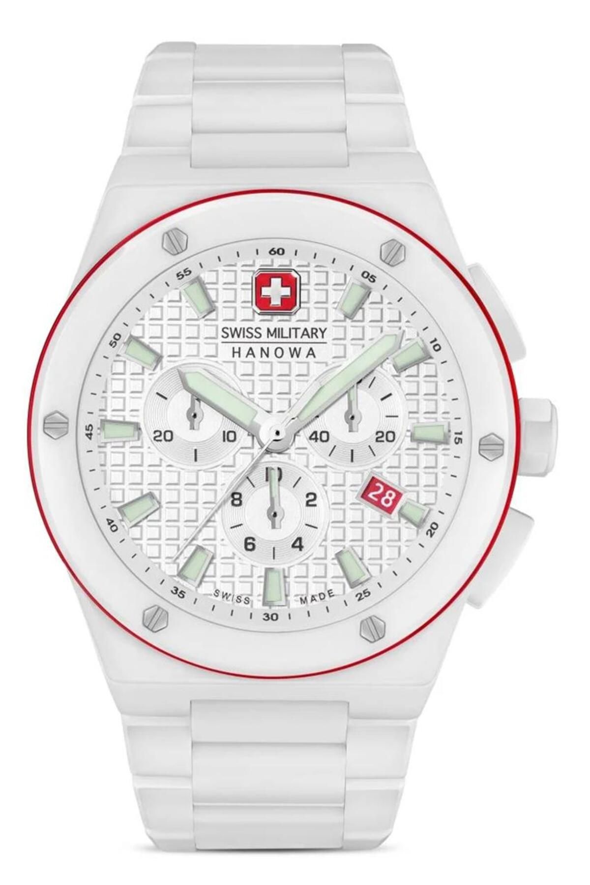 Swiss military hot sale hanowa white