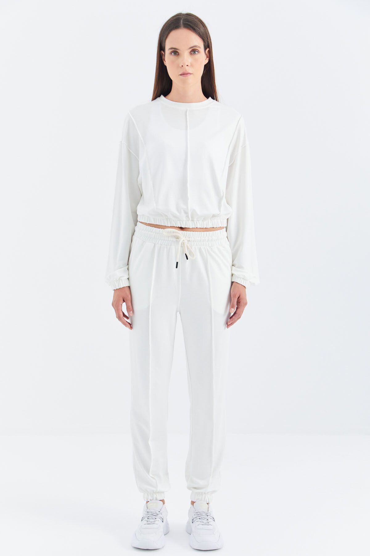 Ladies white shop tracksuit