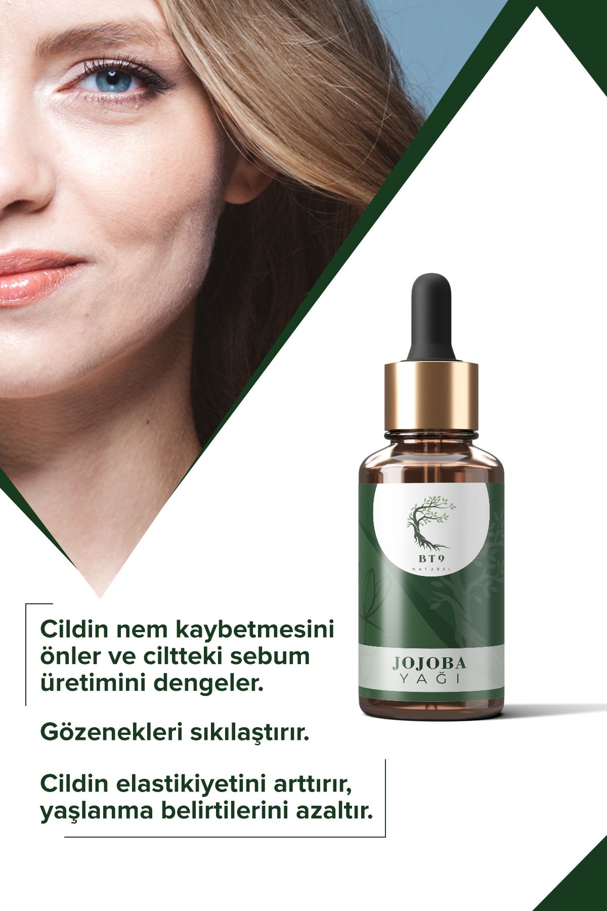 روغن جوجوبا 100% خالص و پرس سرد BT9 NATUREL