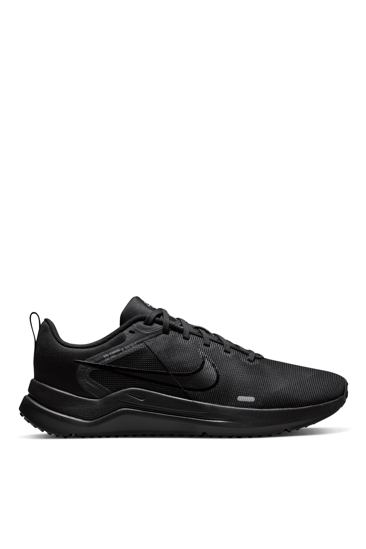 کفش رانینگ مردانه مشکی - خاکستری - نقره‌ای DD9293 002 NIKE DOWNSHIFTER 12 اورجینال - تصویر 1