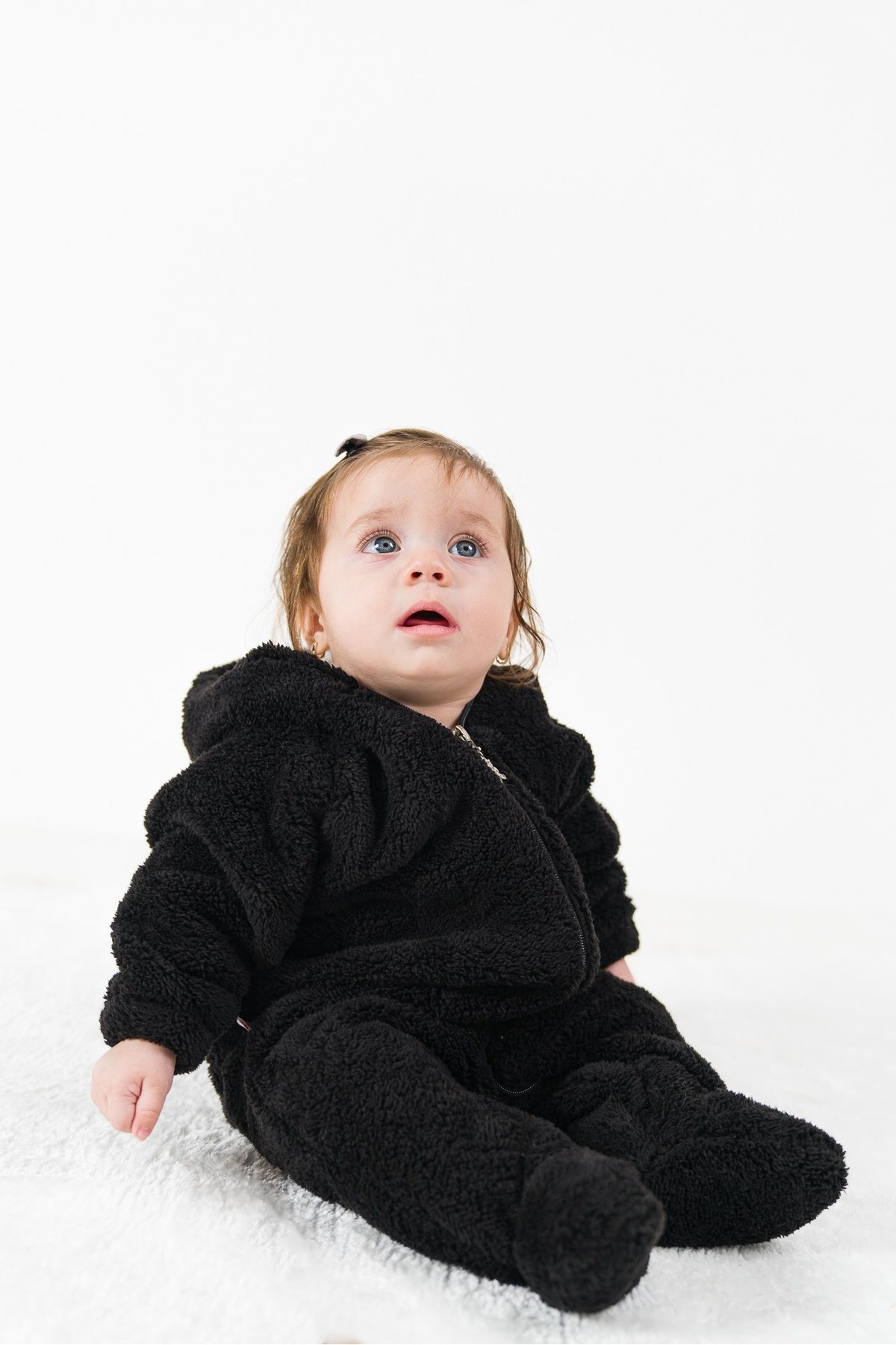 Baby Animals Welsoft Plush Unisex Zippered Winter Baby Sleeping