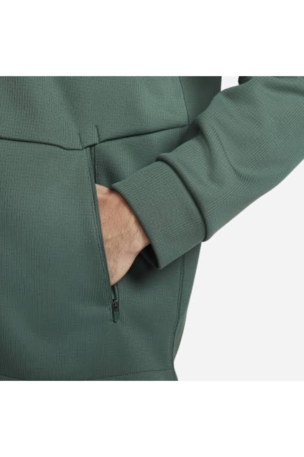 Dark green nike shop sweatshirt