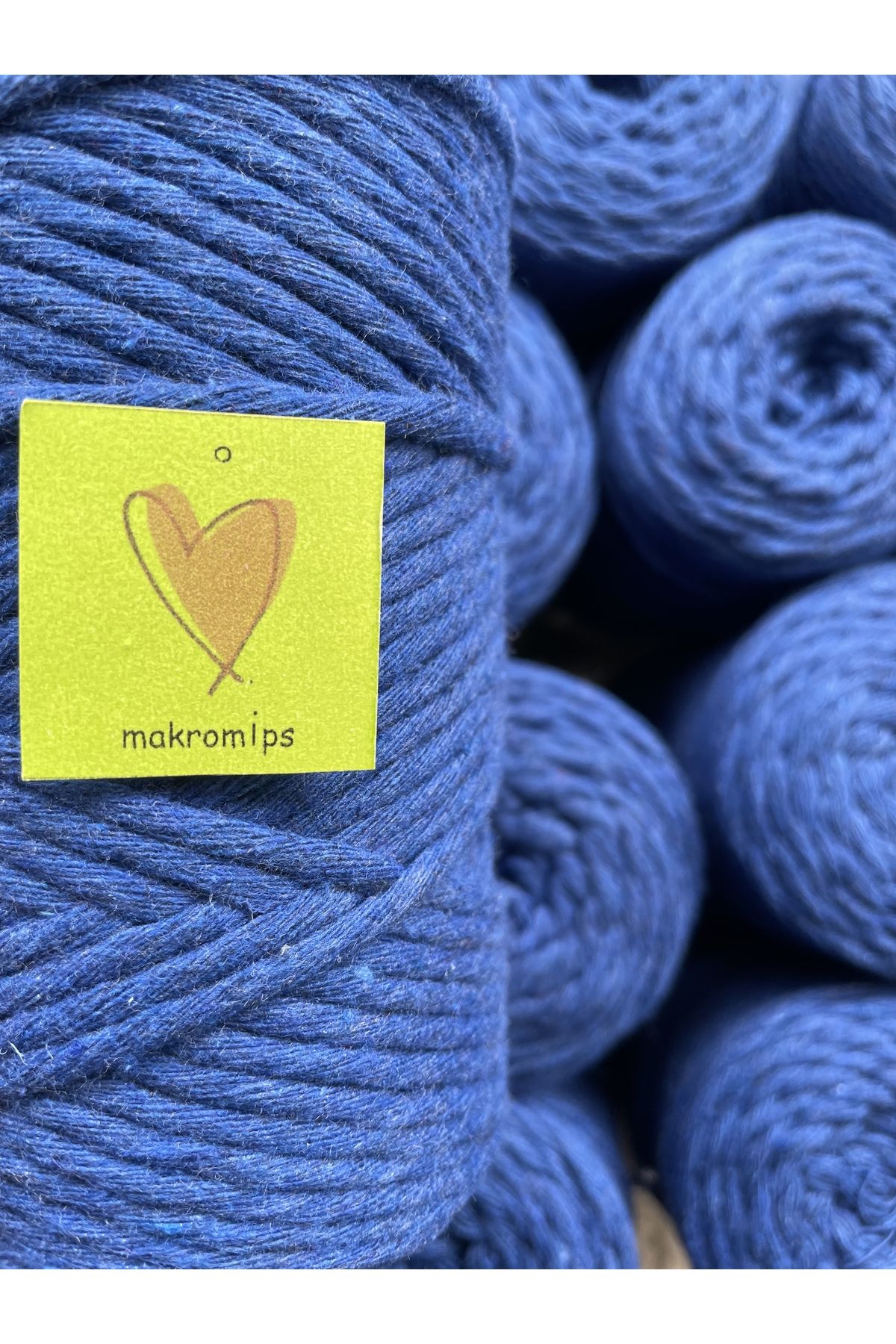 Makromİps-MACROME ROPE ( 250 gr ) SINGLE WRAPPED COTTON SCAN ROPE TWIPE HOBBY MULTI-PURPOSE KEYCHAIN KNITTED BOHEM 2
