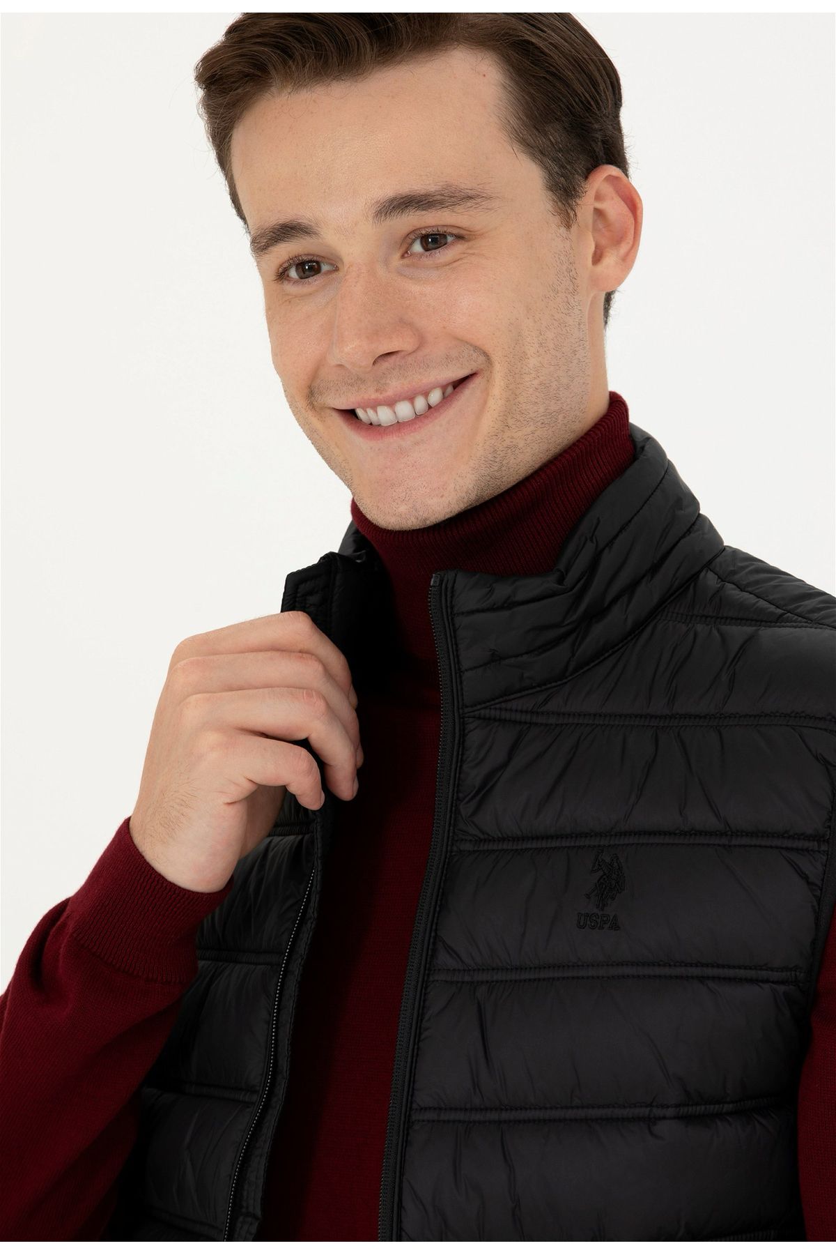 Us polo assn deals men's puffer vest