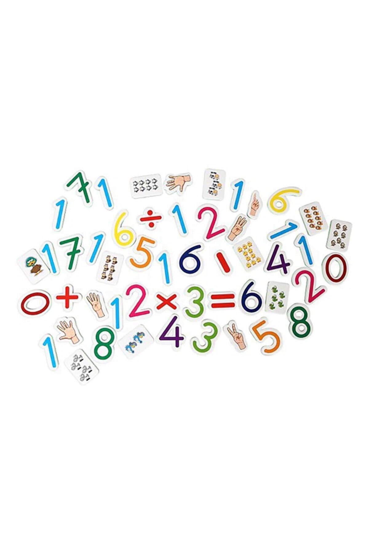 مجموعه ۲ حرف و عدد مغناطیسی - آهنربای آموزشی