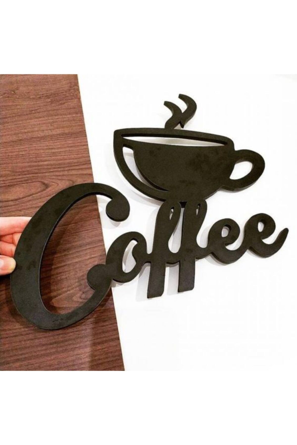 Coffee Mutfak Dekor Mutfak Duvar Dekorasyonu Ahşap Duvar Yazıları