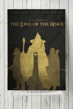 The Lord Of The Rings -yüzüklerin Efendisi Film Afişi Poster 4 (30x40cm) PSTRMNY11731