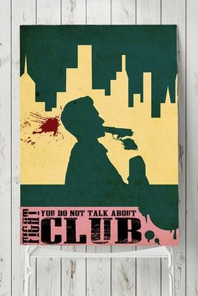 Fight Club-dövüş Kulübü Film Afişi Poster 15 (30x40cm) PSTRMNY10604