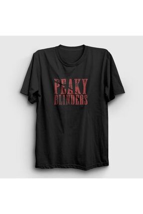Unisex Siyah Logo Peaky Blinders T-shirt 201601tt
